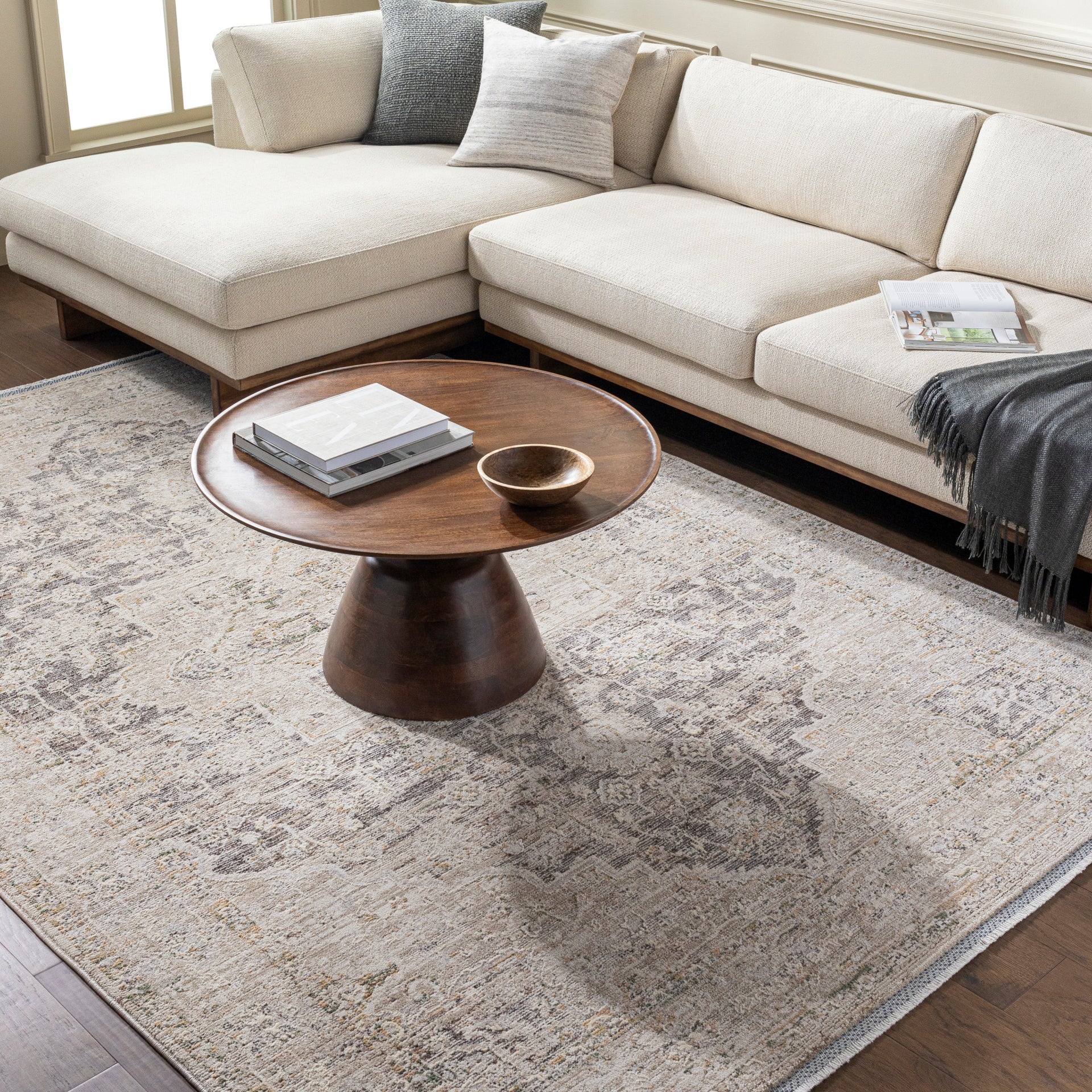 Rivaldo Machine Woven Rug Livabliss Rivaldo