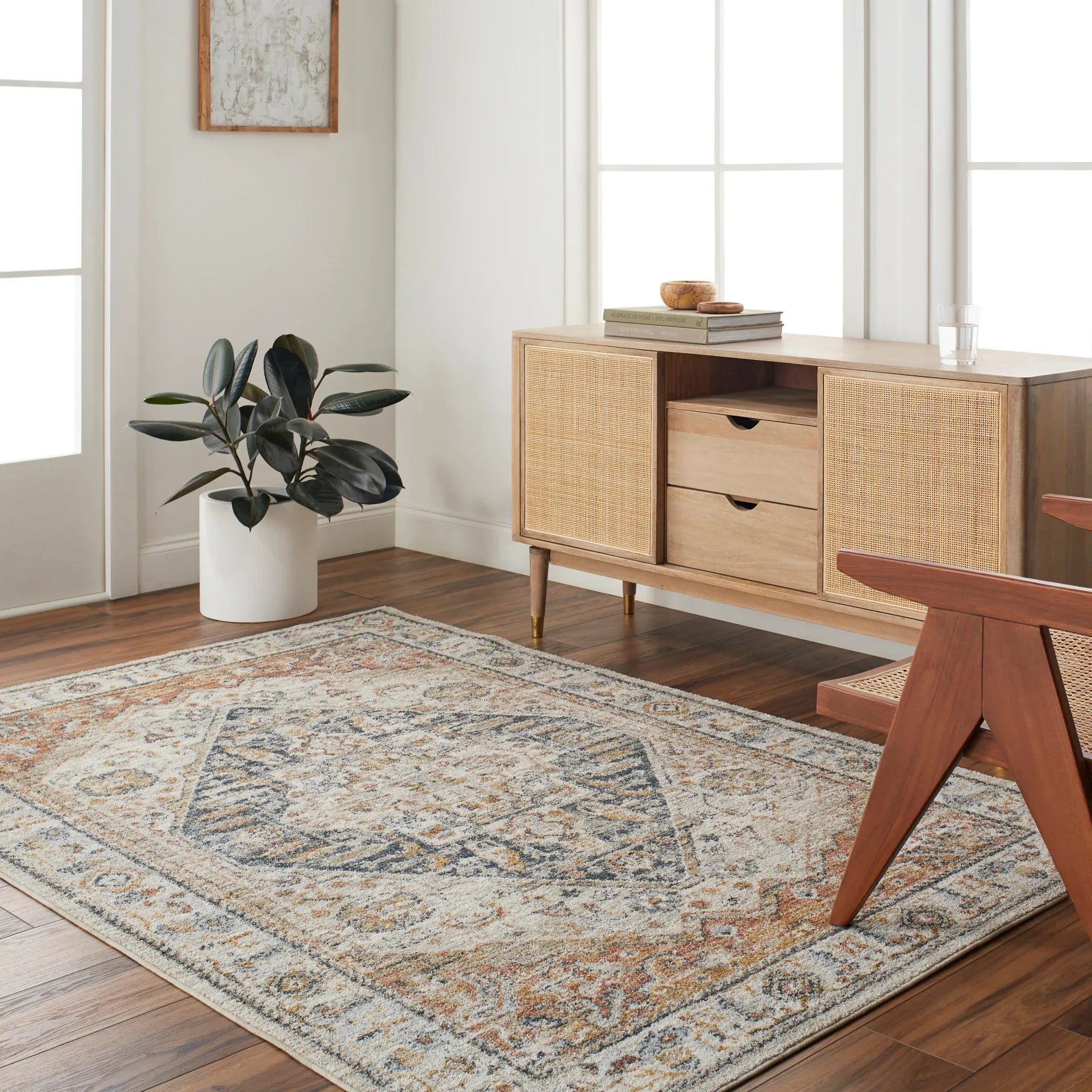 Beckham Machine Woven Rug Livabliss Beckham