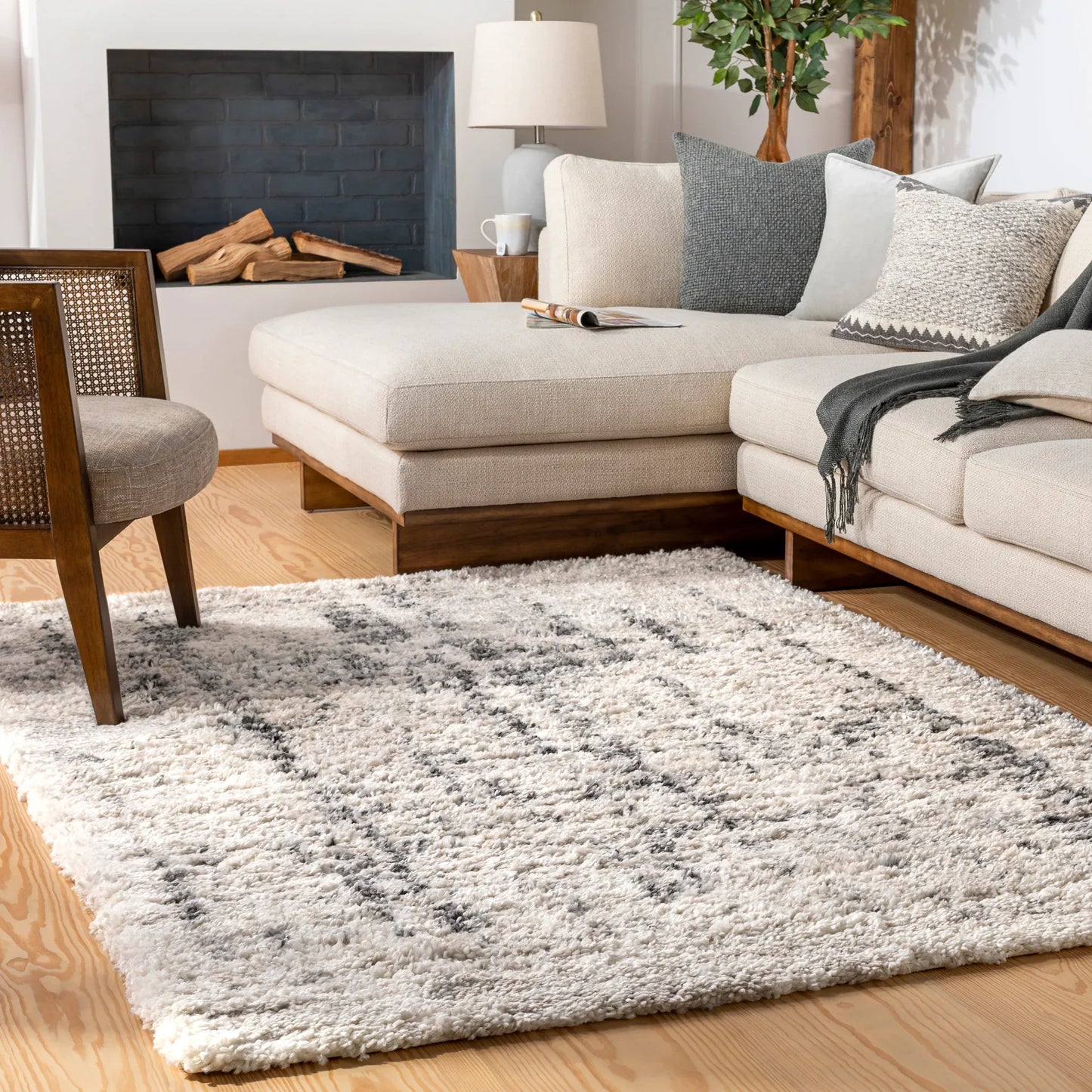 Eskimo Shag Machine Woven Rug Livabliss Eskimo Shag