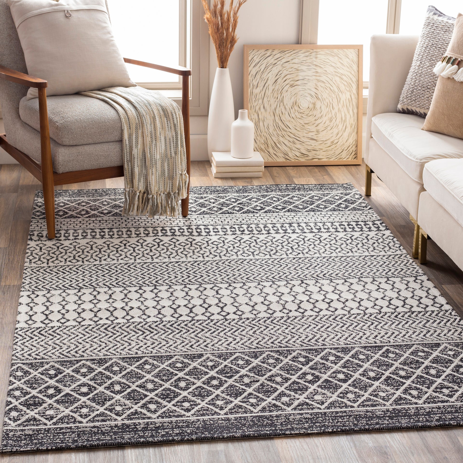 La Casa Machine Woven Rug Livabliss La Casa