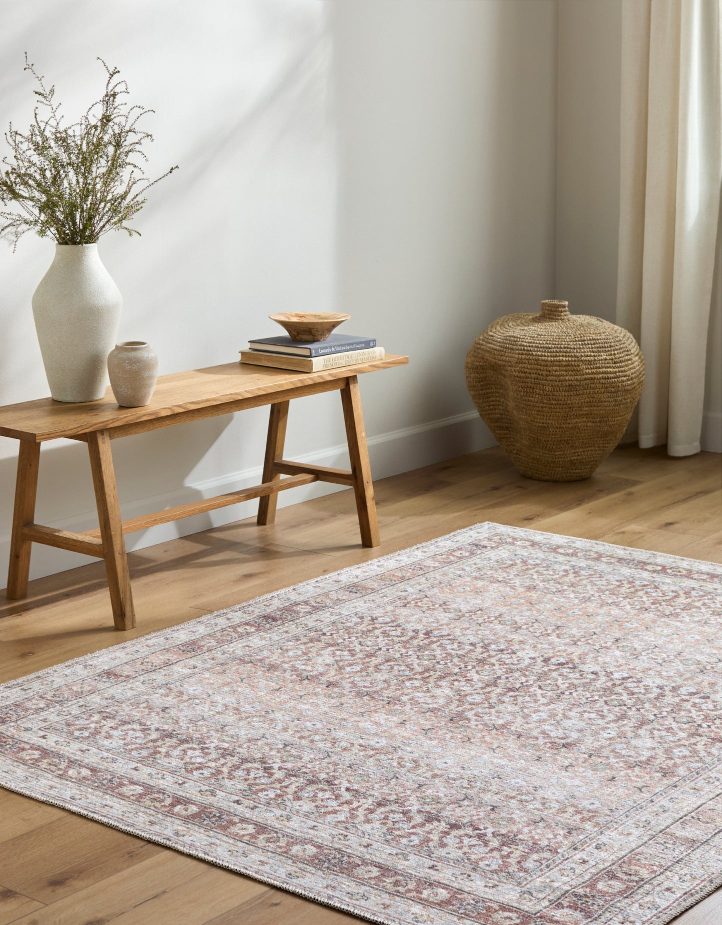 Vinny Machine Woven Rug Livabliss Vinny