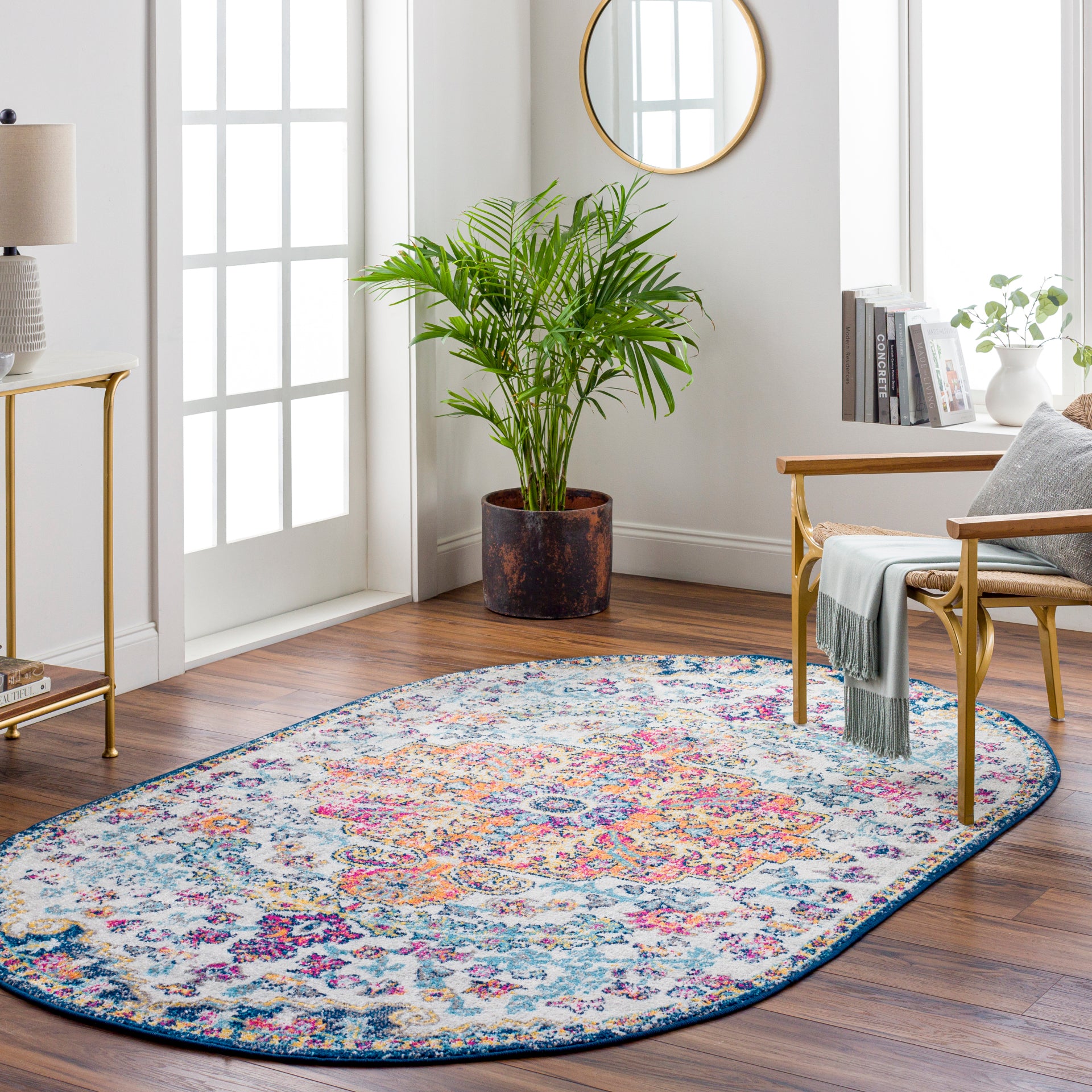 Harput Machine Woven Rug Livabliss Harput