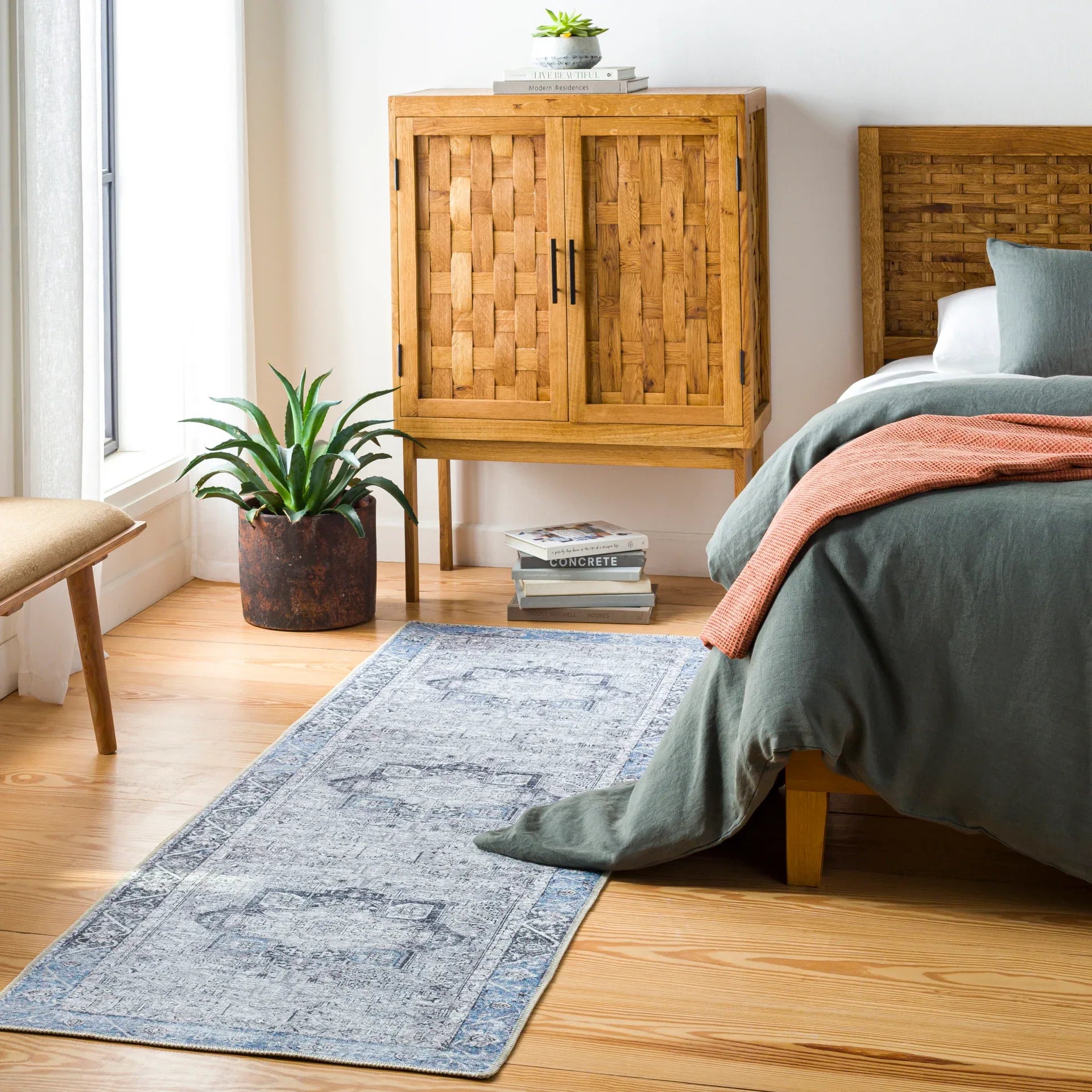 Amelie Machine Woven Rug Livabliss Amelie