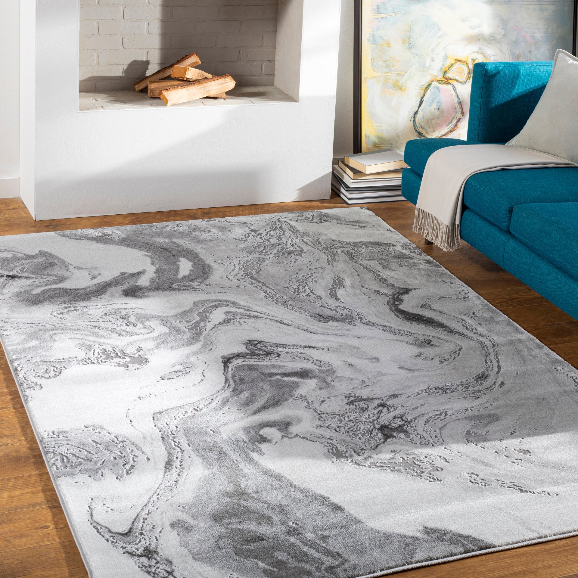 Tibetan Machine Woven Rug Livabliss Tibetan