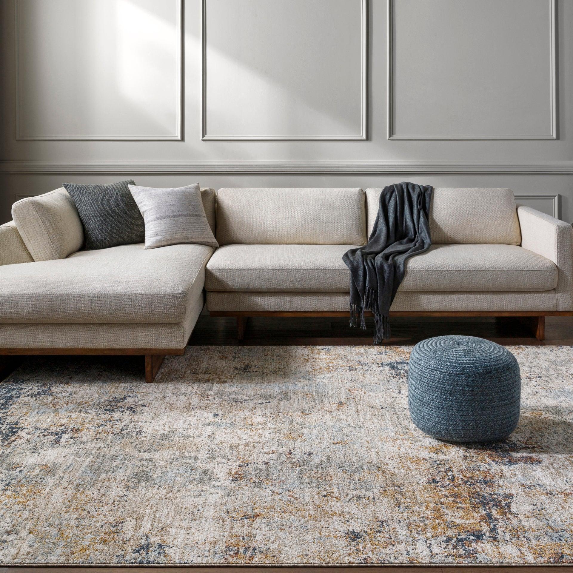 Beckham Machine Woven Rug Livabliss Beckham