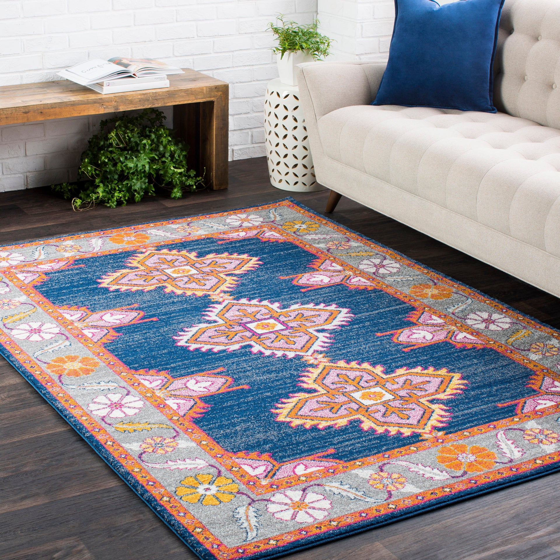 Harput Machine Woven Rug Livabliss Harput