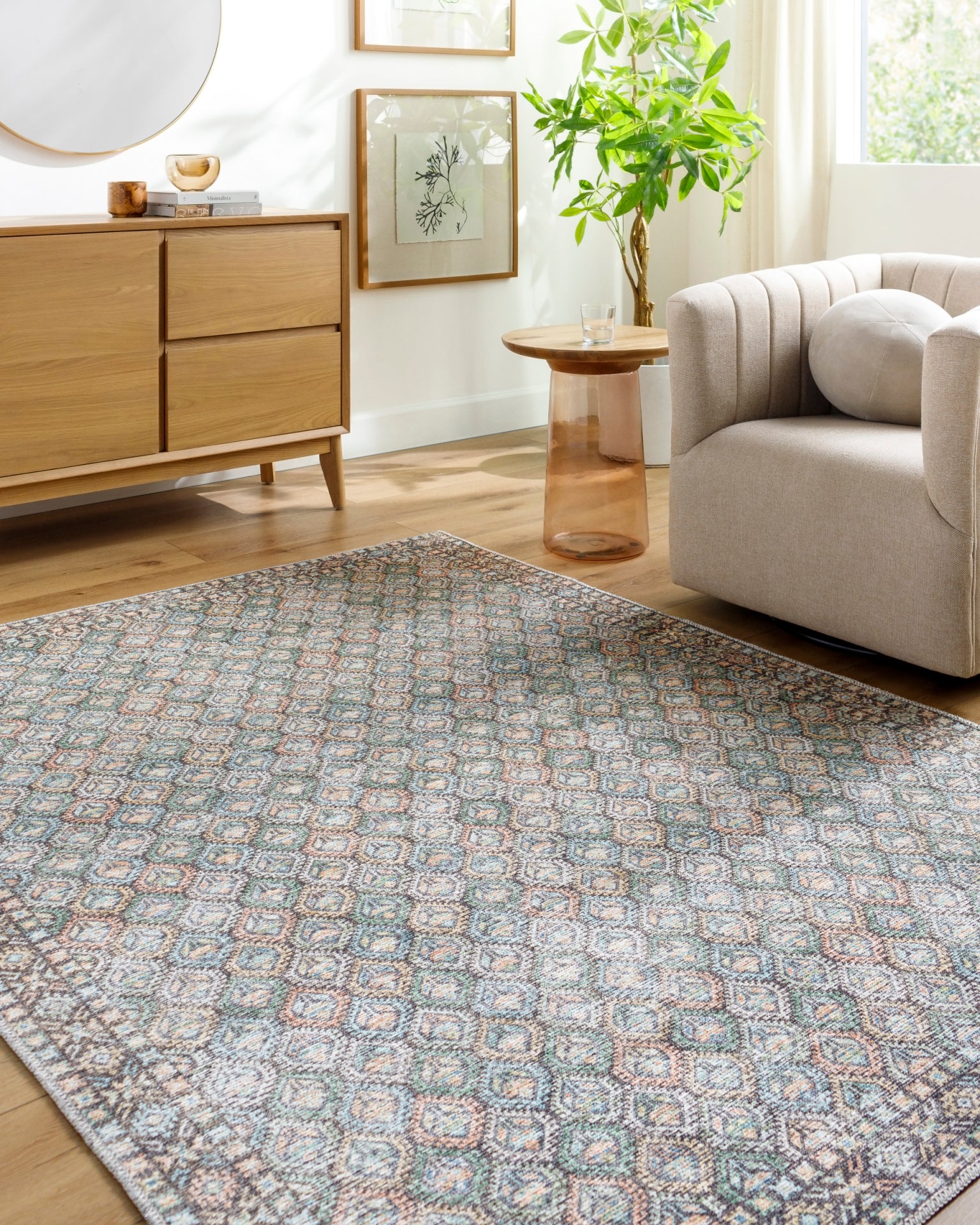 Vinny Machine Woven Rug Livabliss Vinny