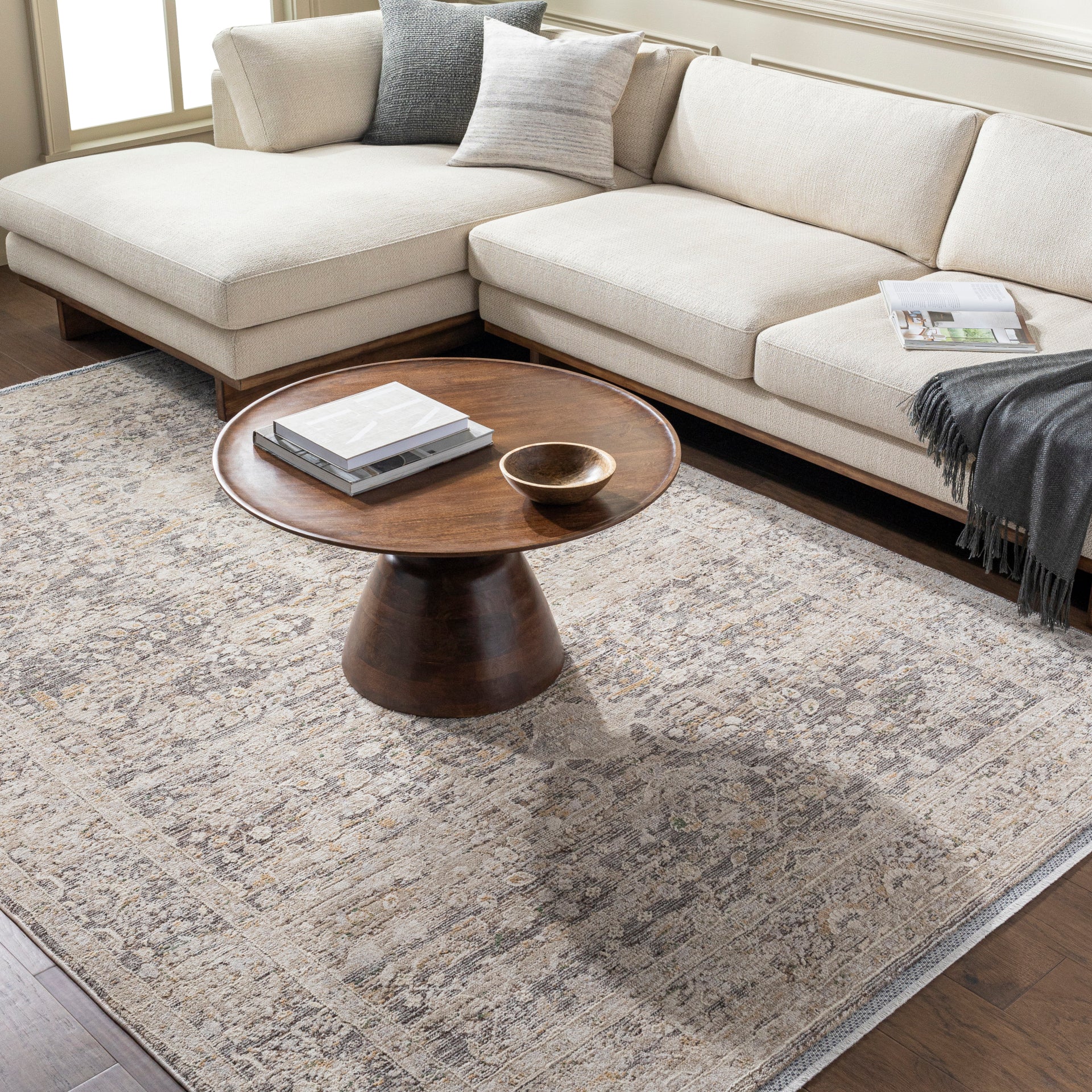 Rivaldo Machine Woven Rug Livabliss Rivaldo