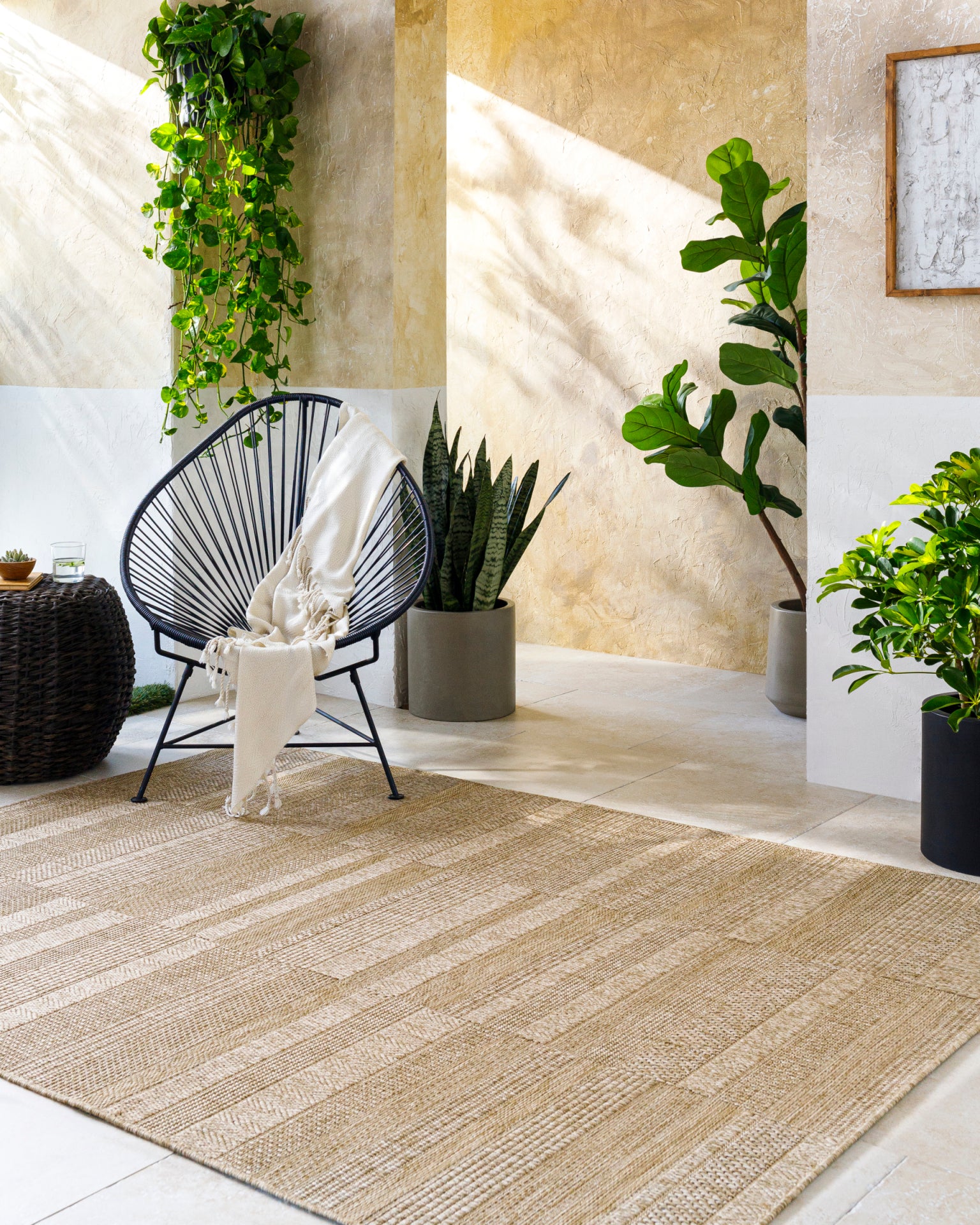 Sandra Machine Woven Rug Livabliss Sandra
