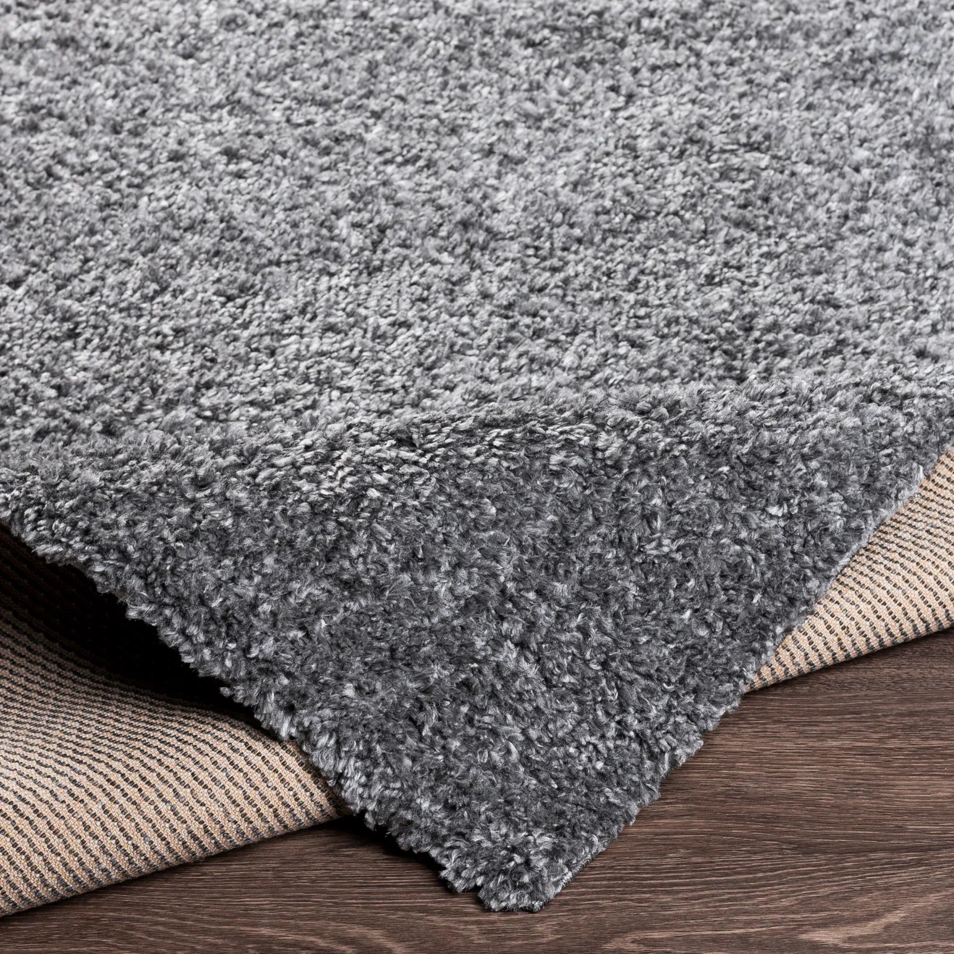 Deluxe Shag Machine Woven Rug Livabliss Deluxe Shag