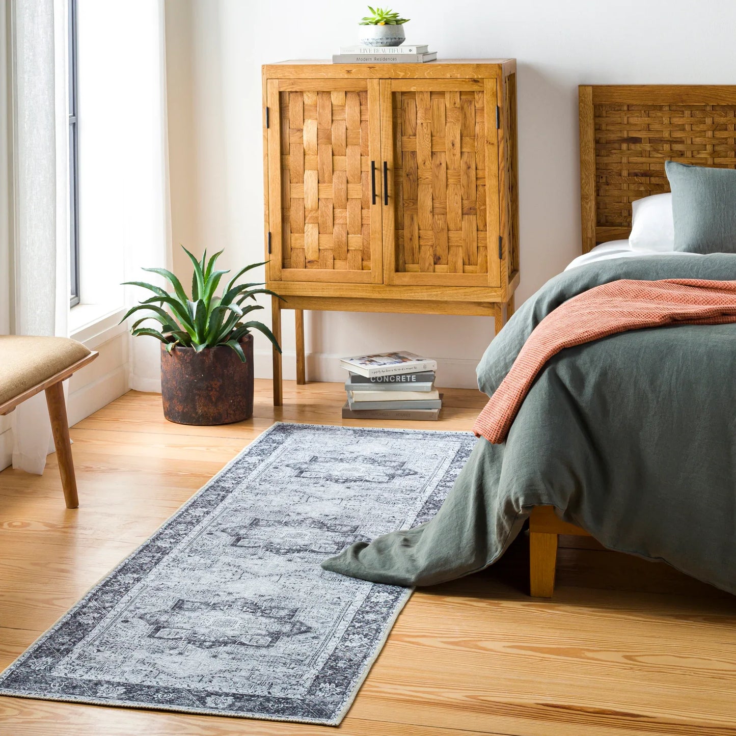 Amelie Machine Woven Rug Livabliss Amelie