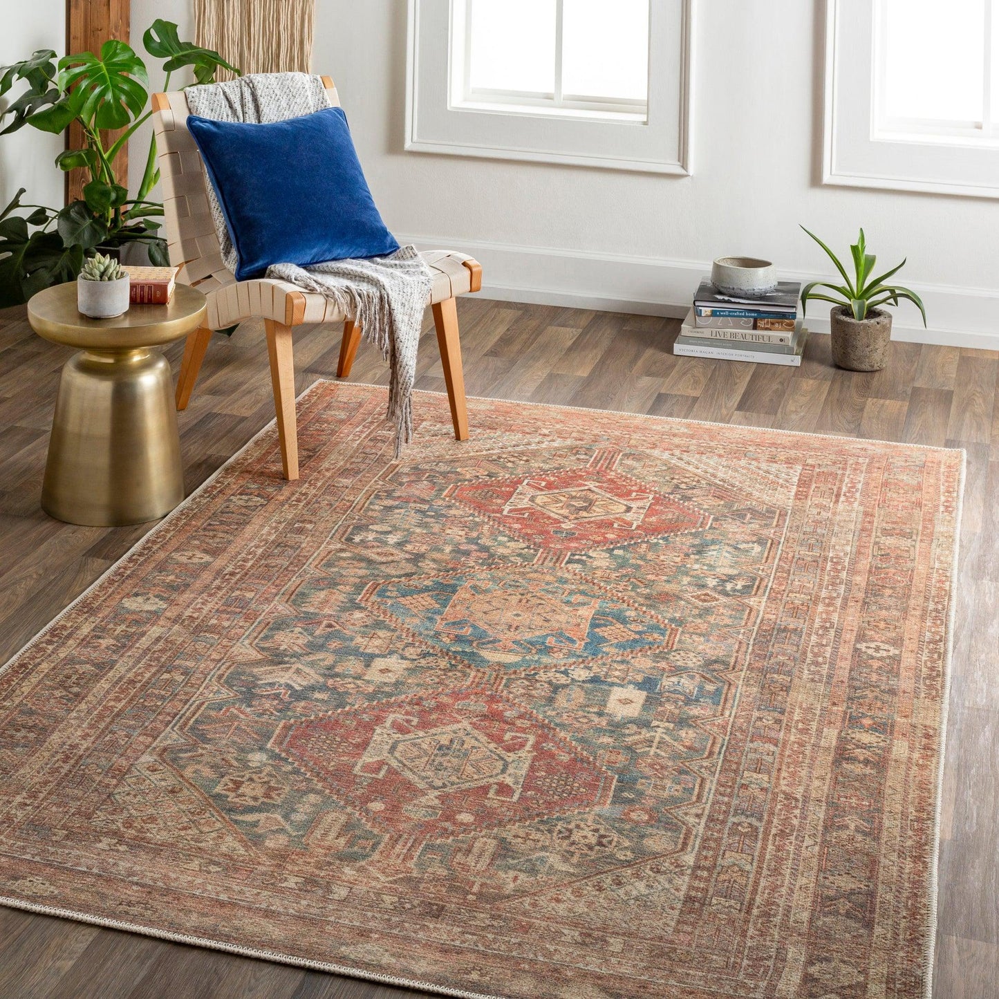 Amelie Machine Woven Rug Livabliss Amelie