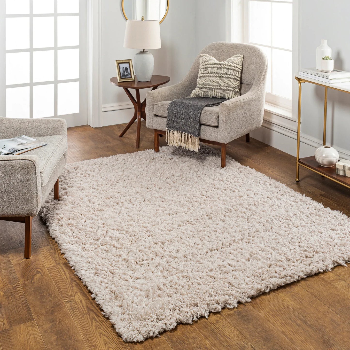 Angora Machine Woven Rug Livabliss Angora
