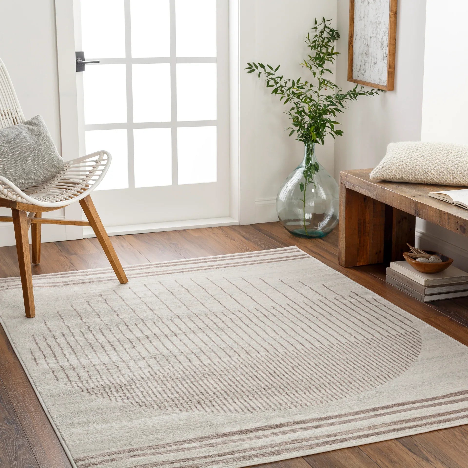 Floransa Machine Woven Rug Livabliss Floransa