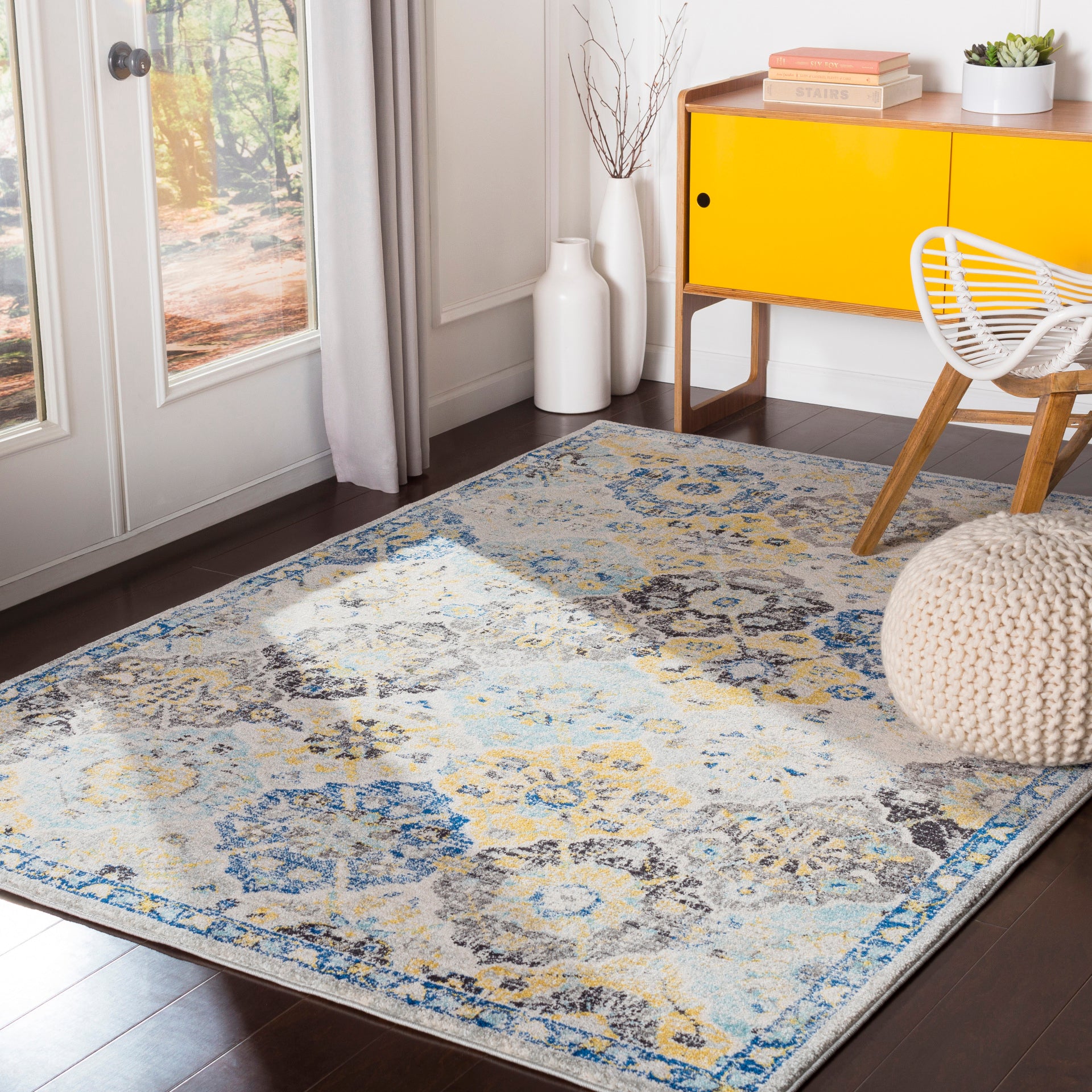 Harput Machine Woven Rug Livabliss Harput