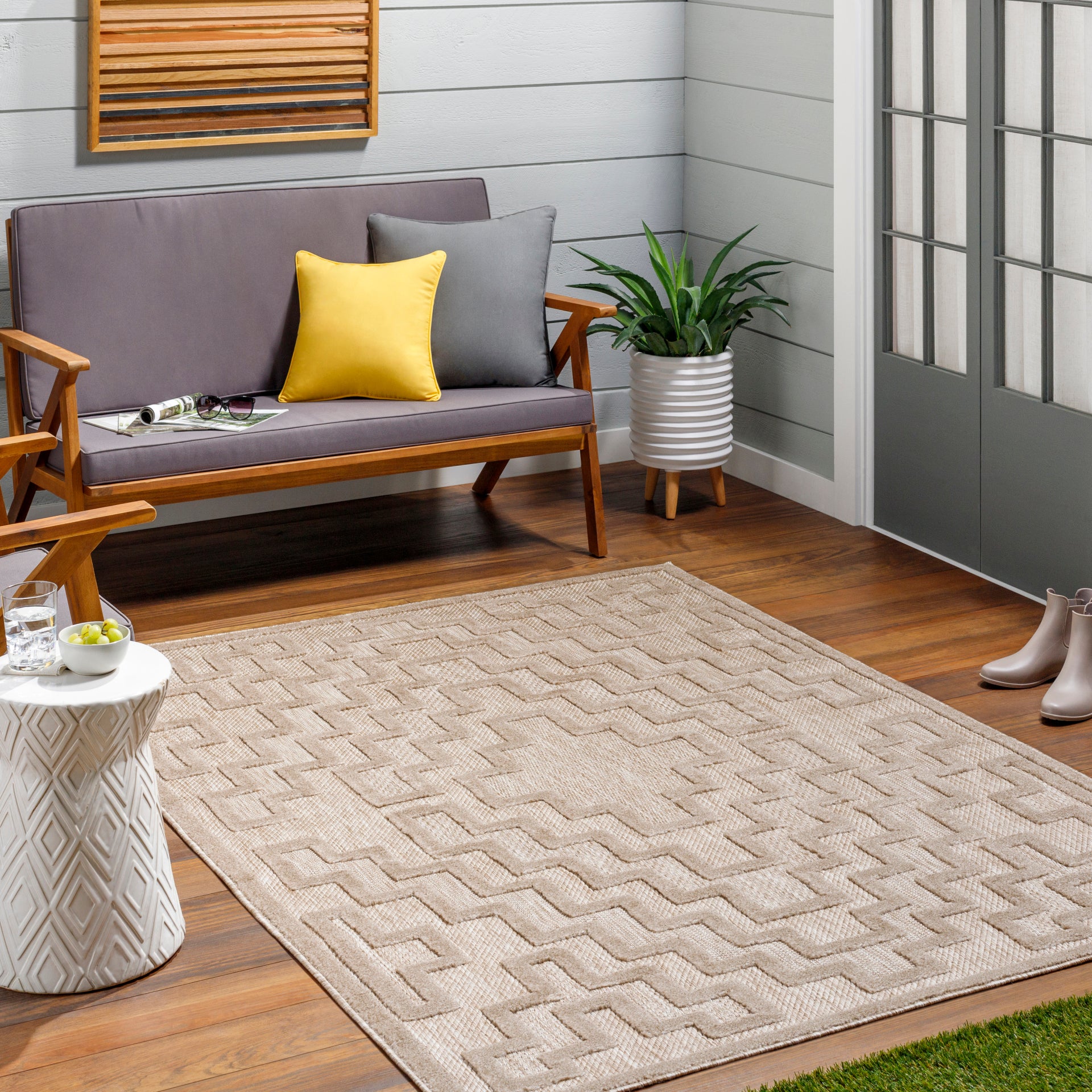 San Diego Machine Woven Rug Livabliss San Diego