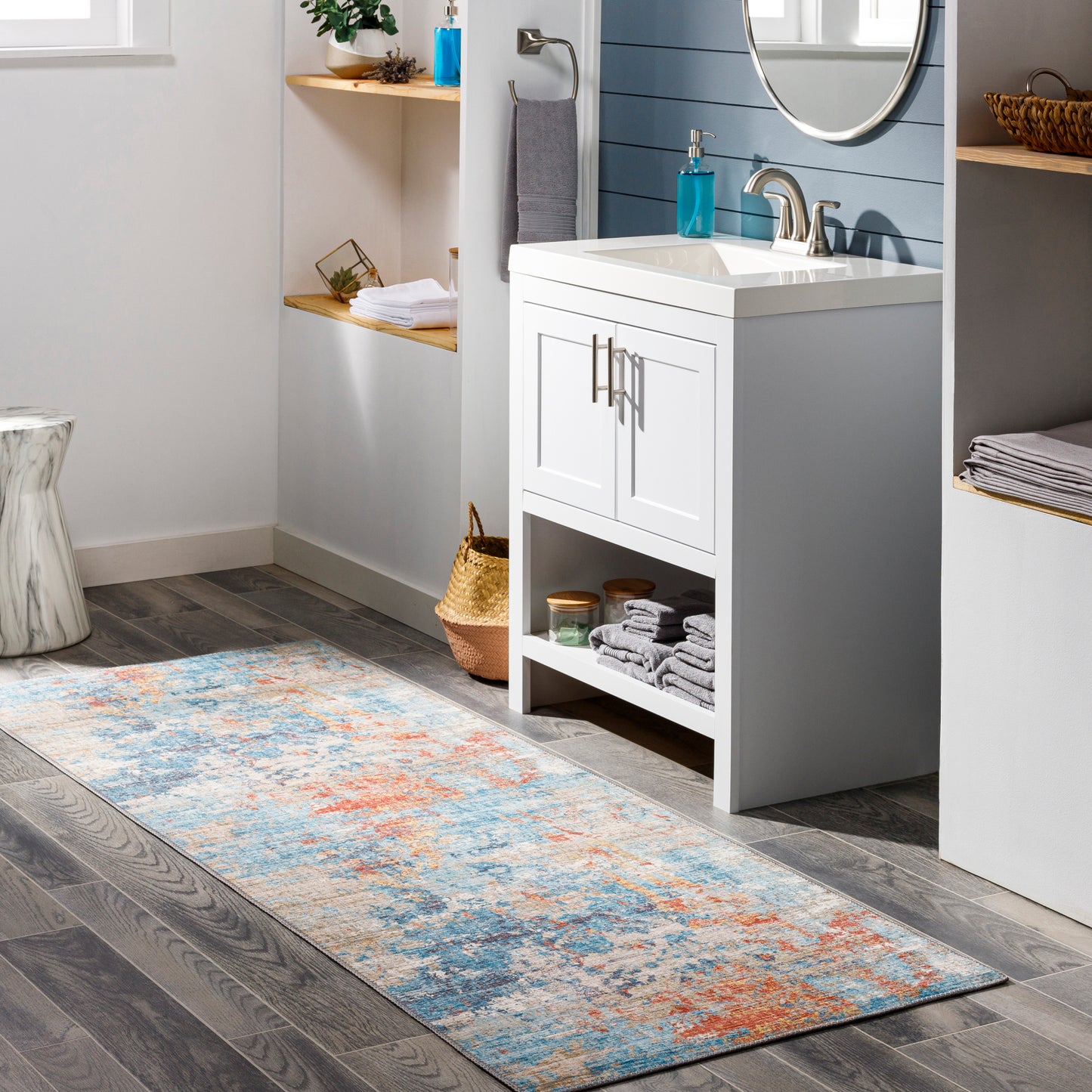 Iris Machine Woven Rug Livabliss Iris
