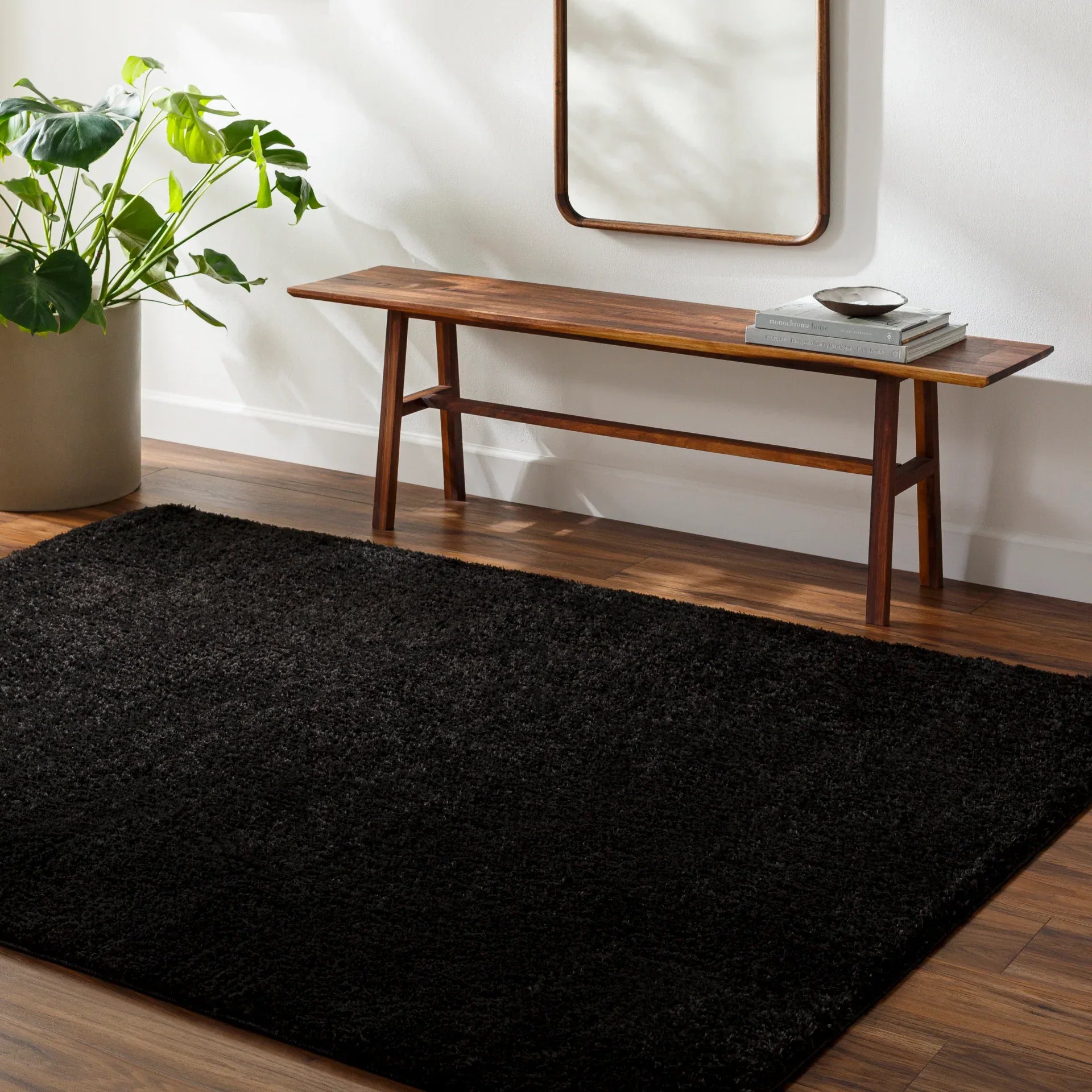 Cloudy Shag Machine Woven Rug Livabliss Cloudy Shag