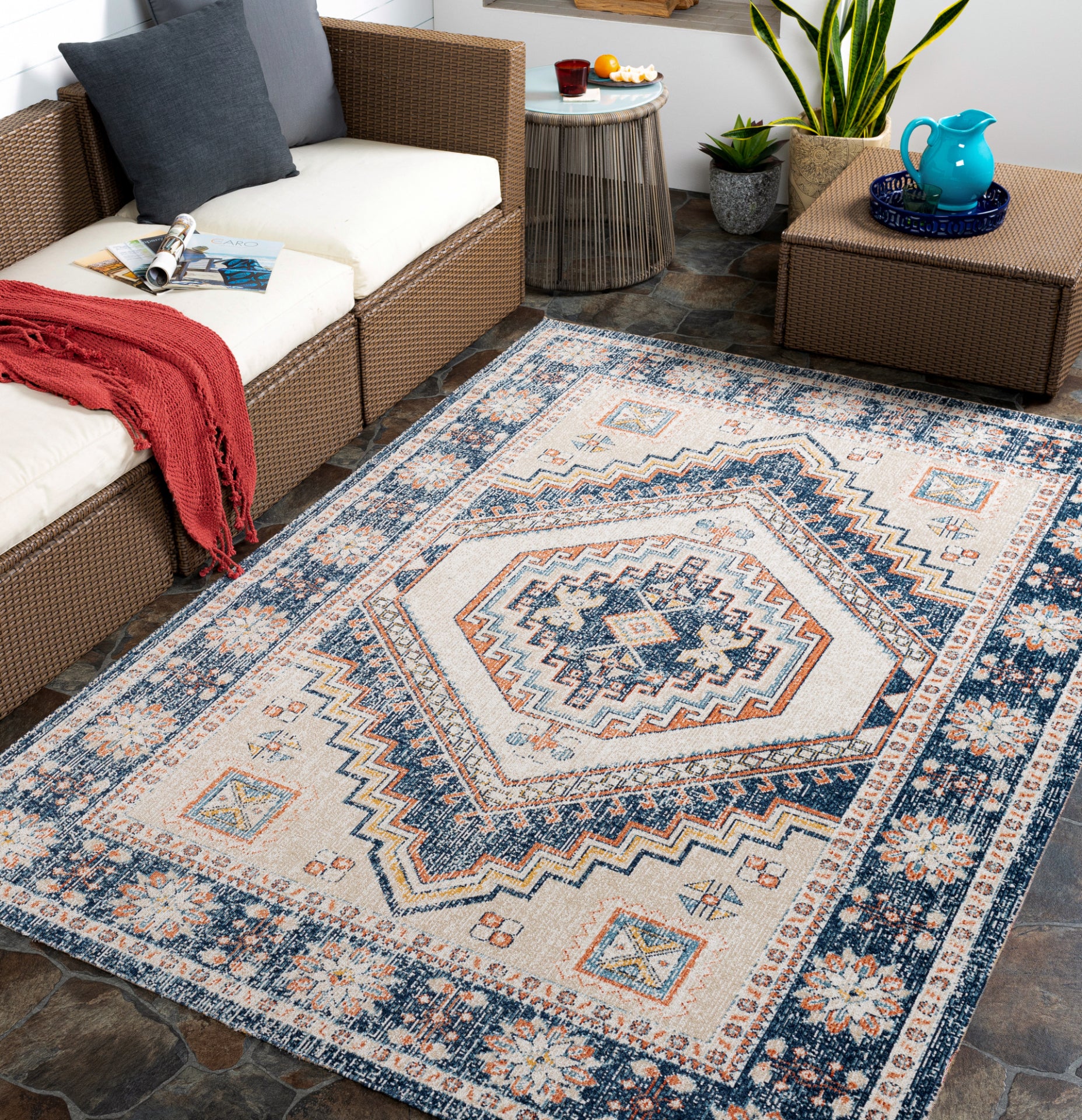 Huntington Beach Machine Woven Rug Livabliss Huntington Beach
