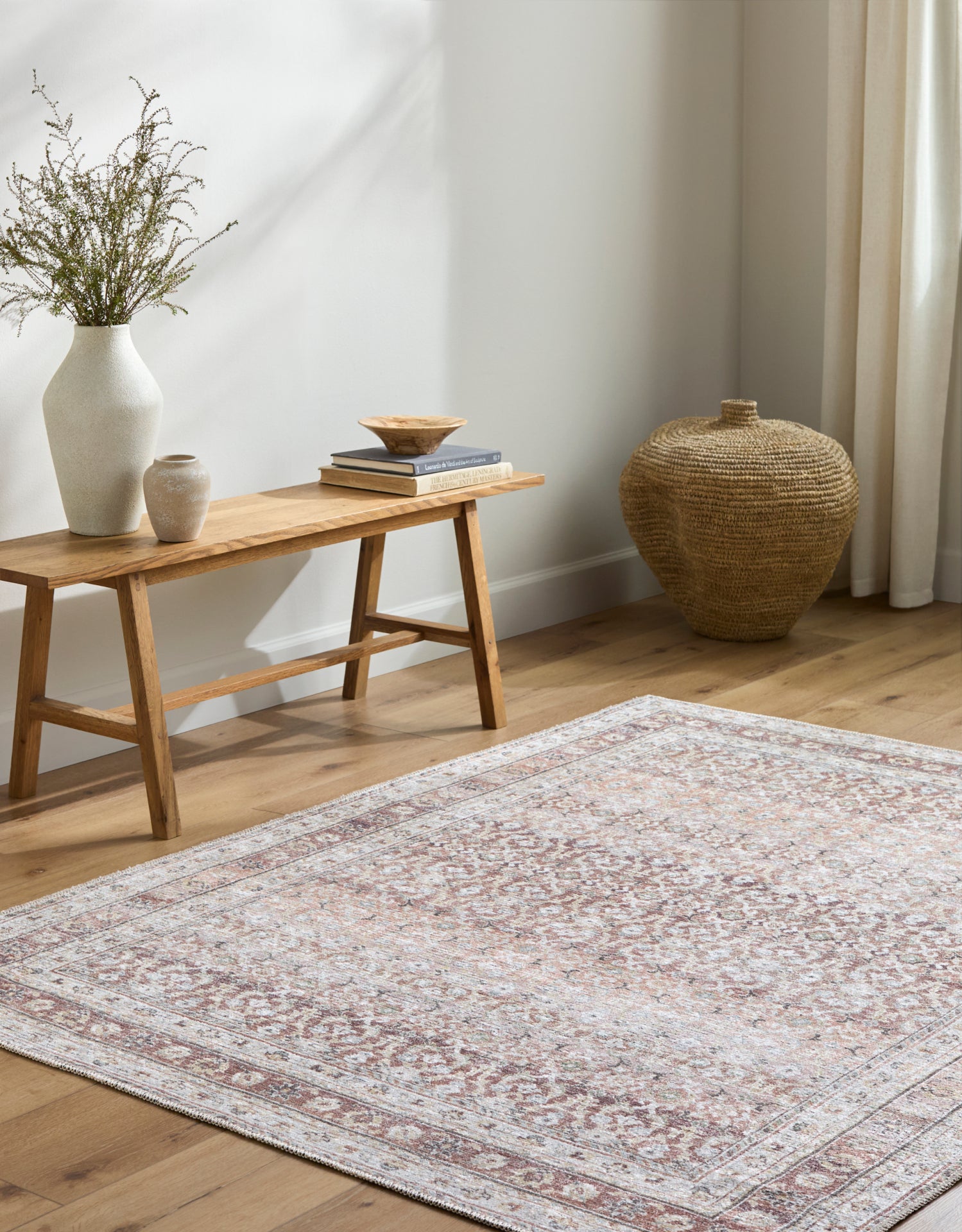 Vinny Machine Woven Rug Livabliss Vinny
