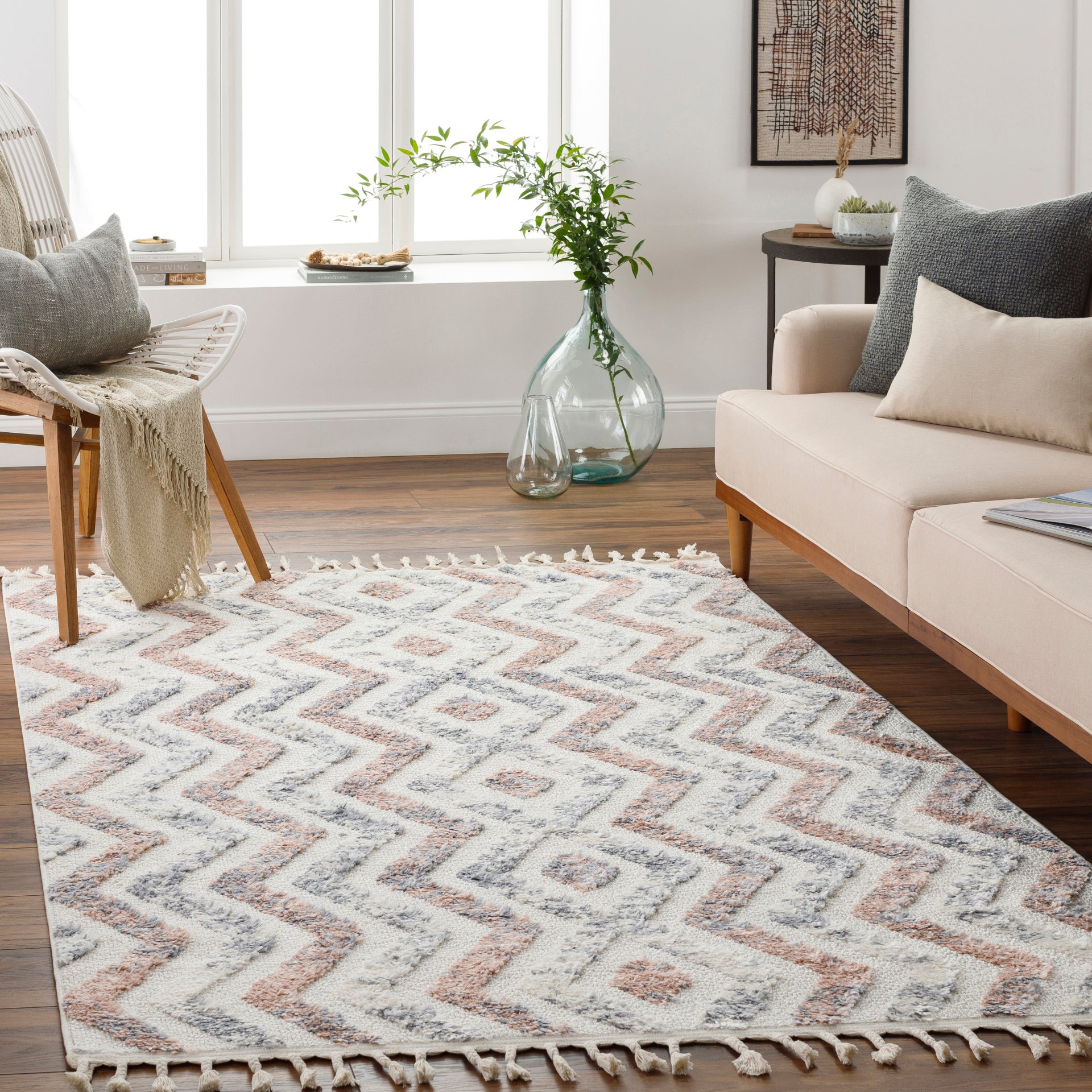 Loopy Machine Woven Rug Livabliss Loopy