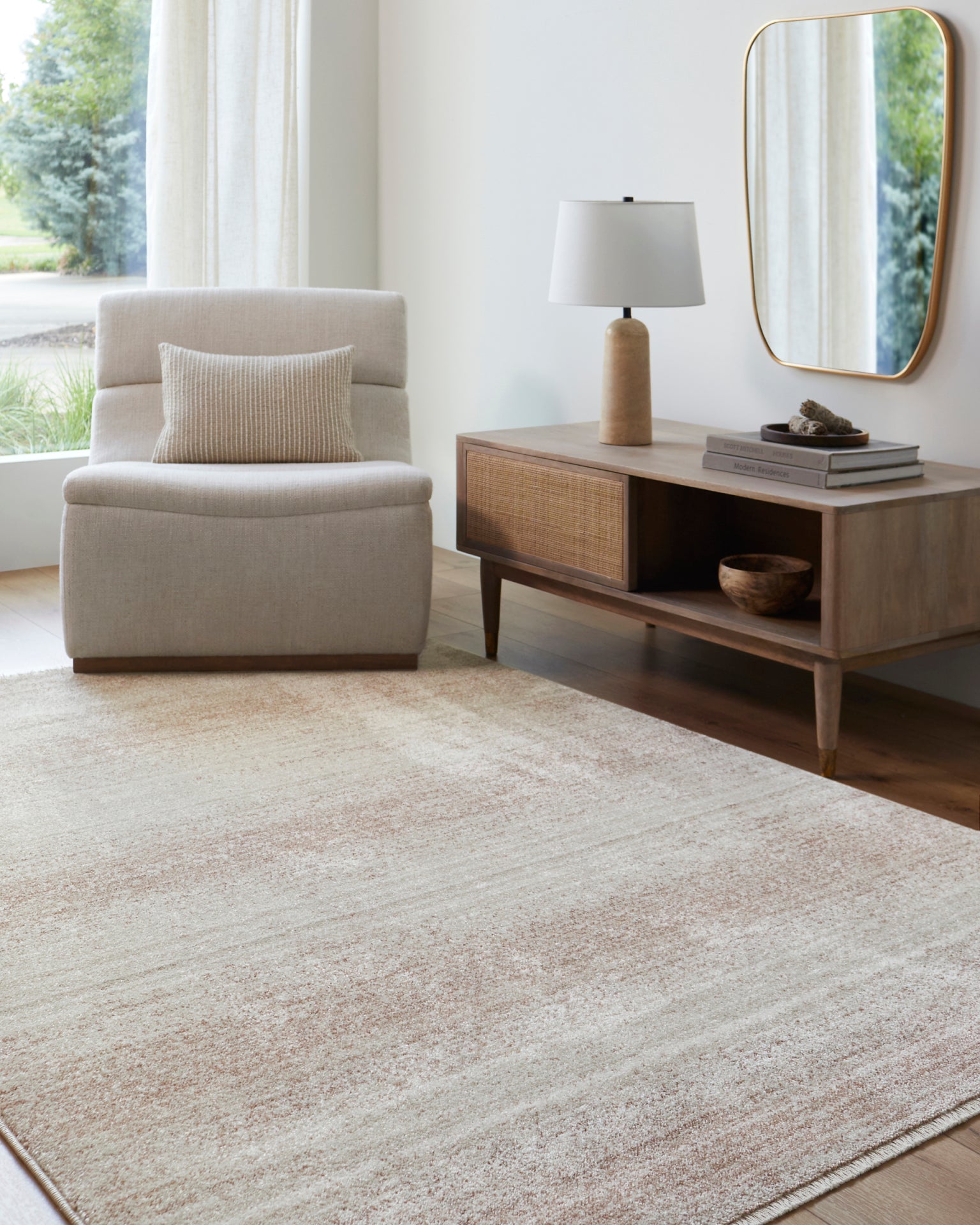 Rojin Machine Woven Rug Livabliss Rojin