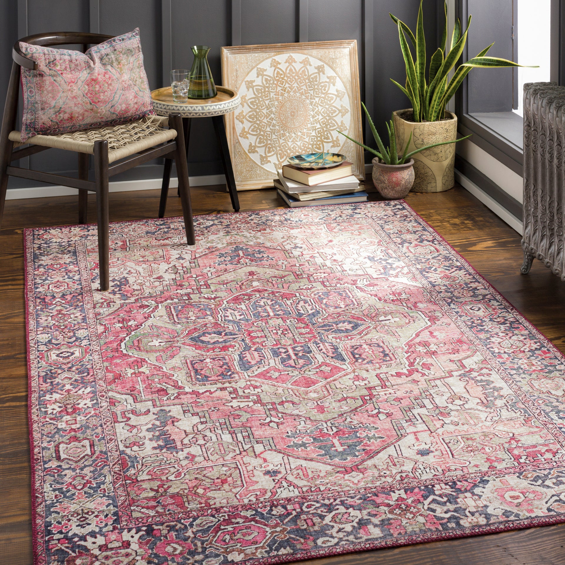 Iris Machine Woven Rug Livabliss Iris