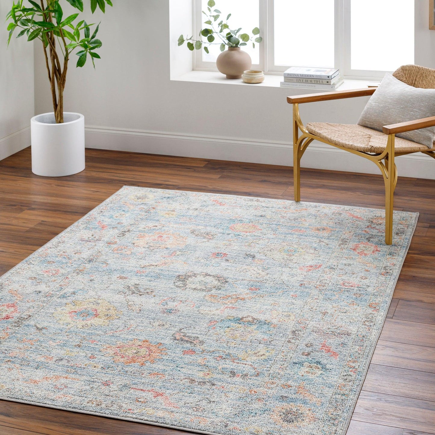 Calhoun Machine Woven Rug Livabliss Calhoun