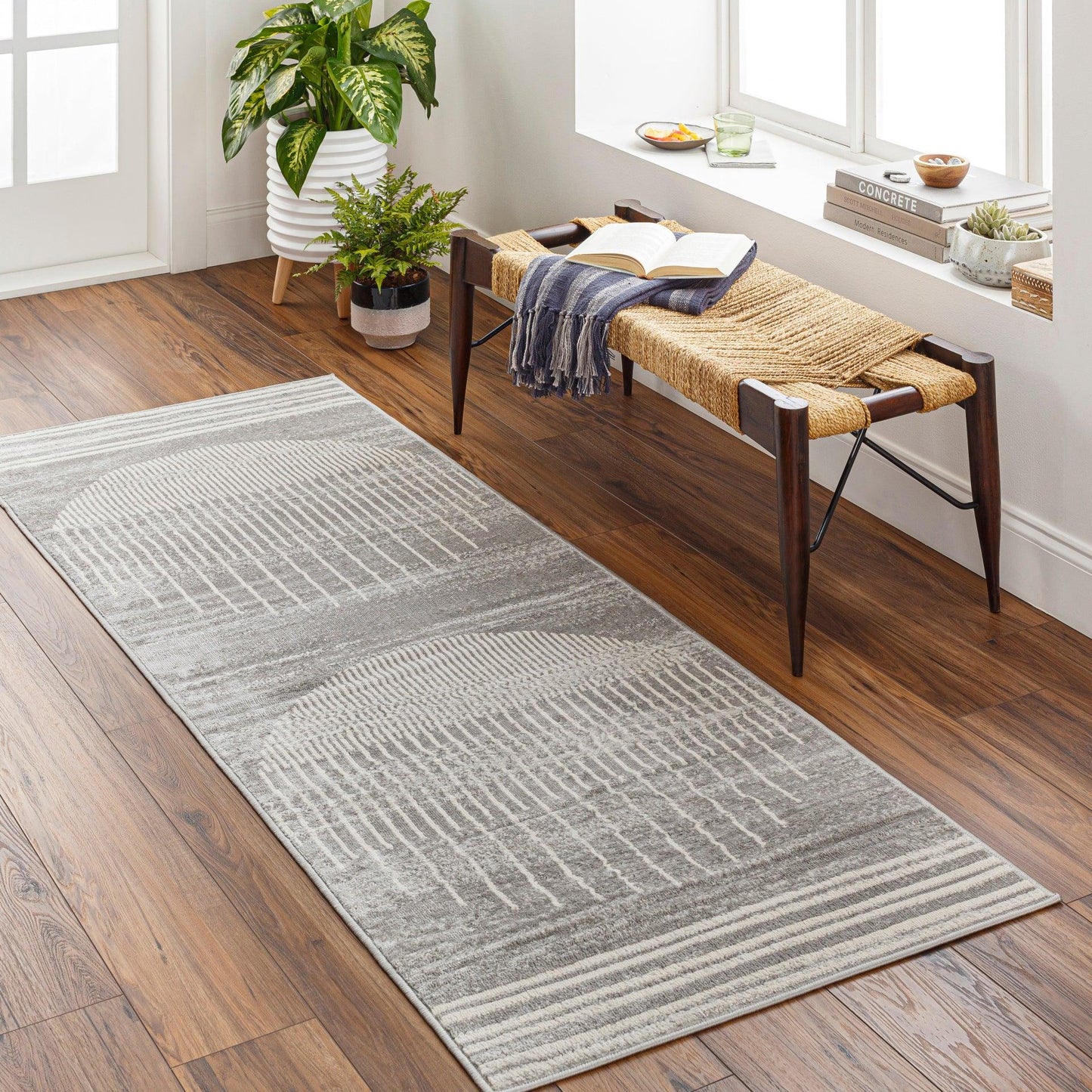 Floransa Machine Woven Rug Livabliss Floransa
