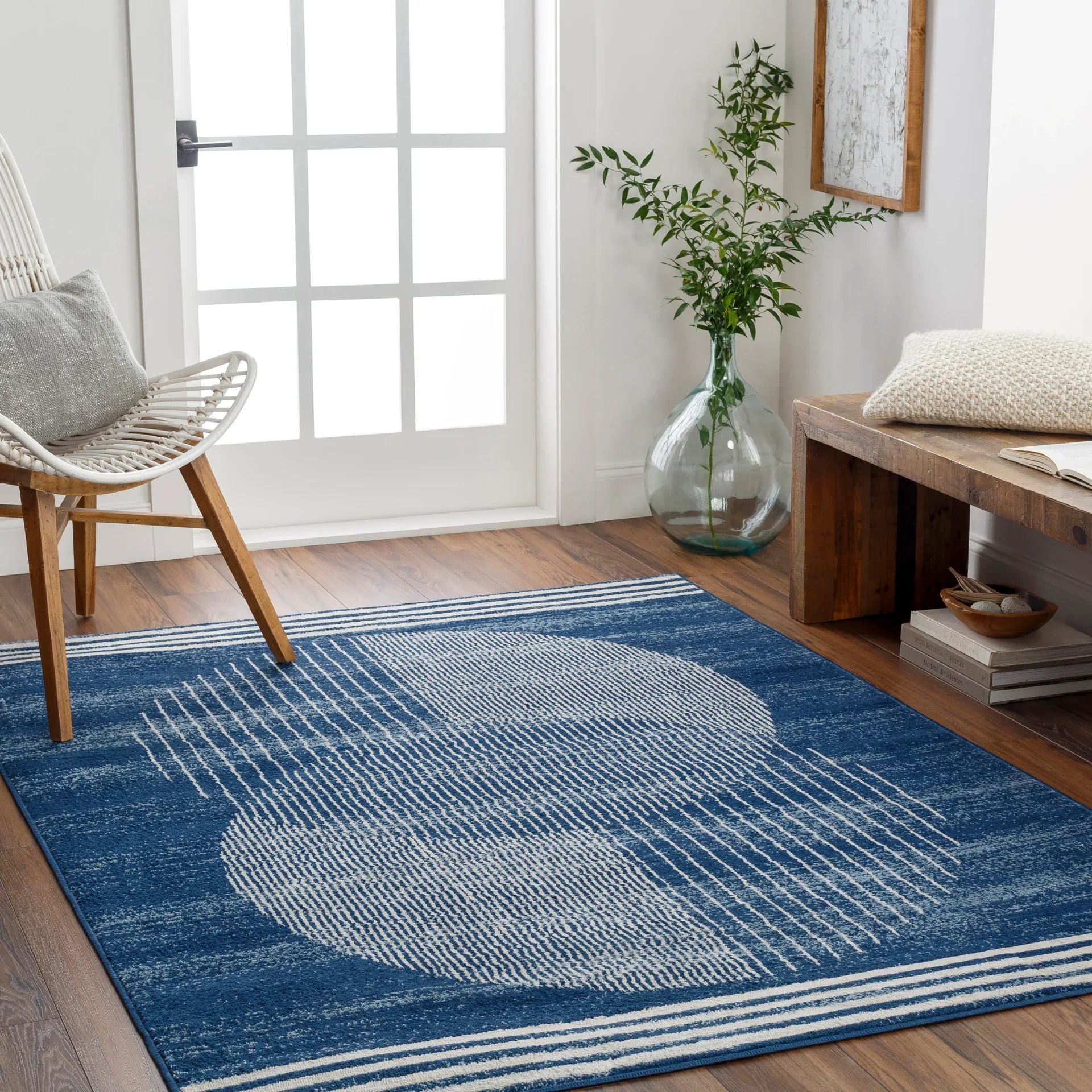 Floransa Machine Woven Rug Livabliss Floransa