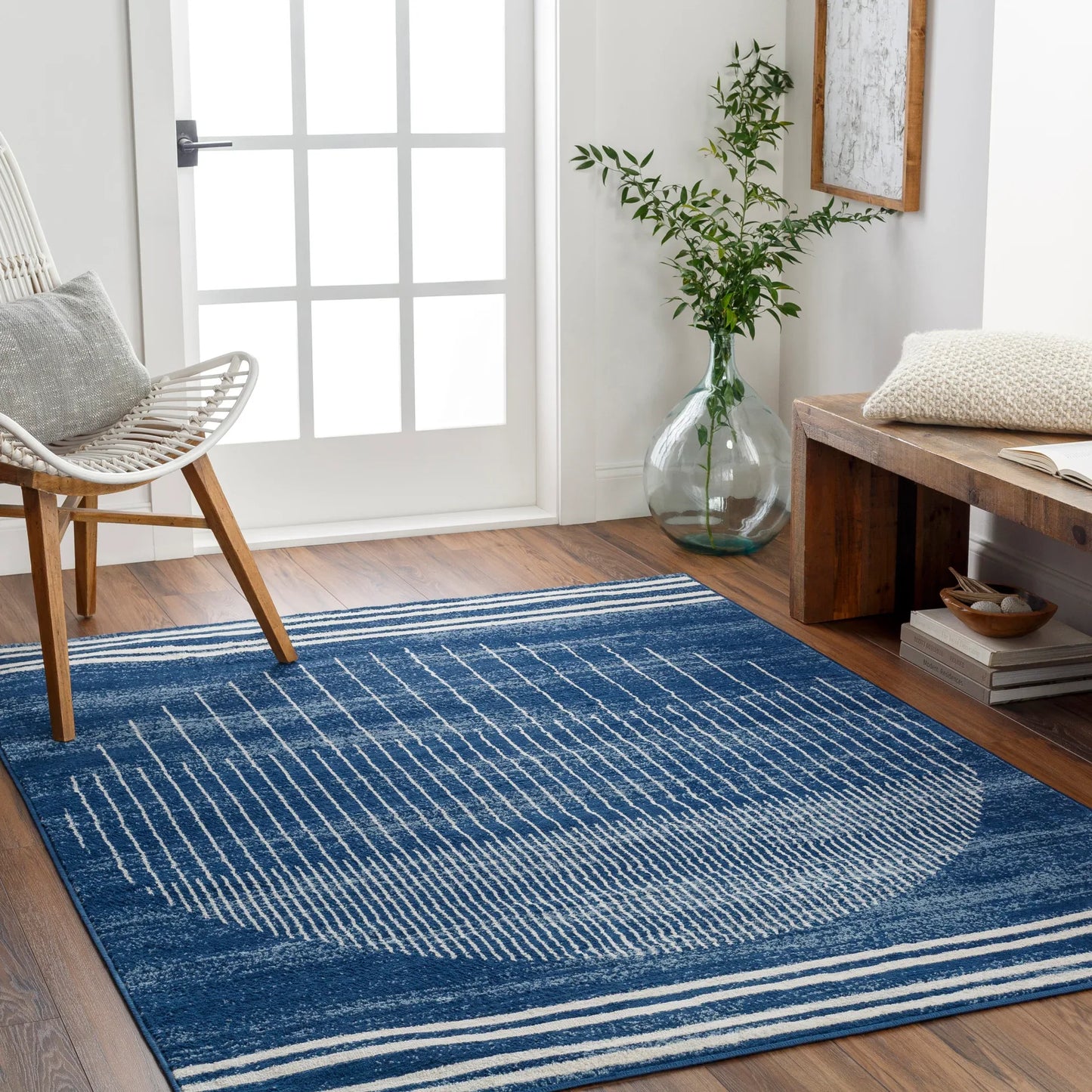Floransa Machine Woven Rug Livabliss Floransa