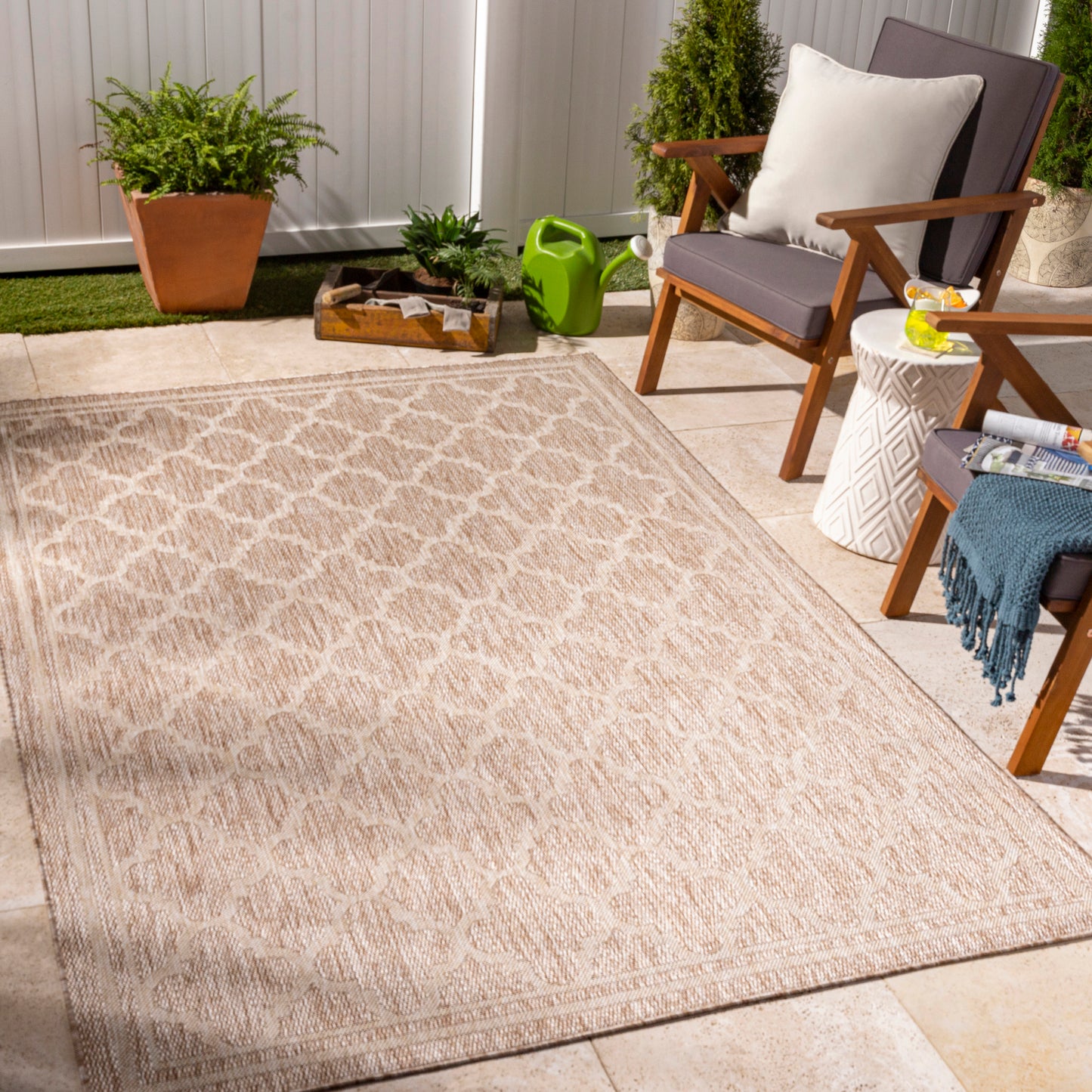 Tuareg Machine Woven Rug Livabliss Tuareg