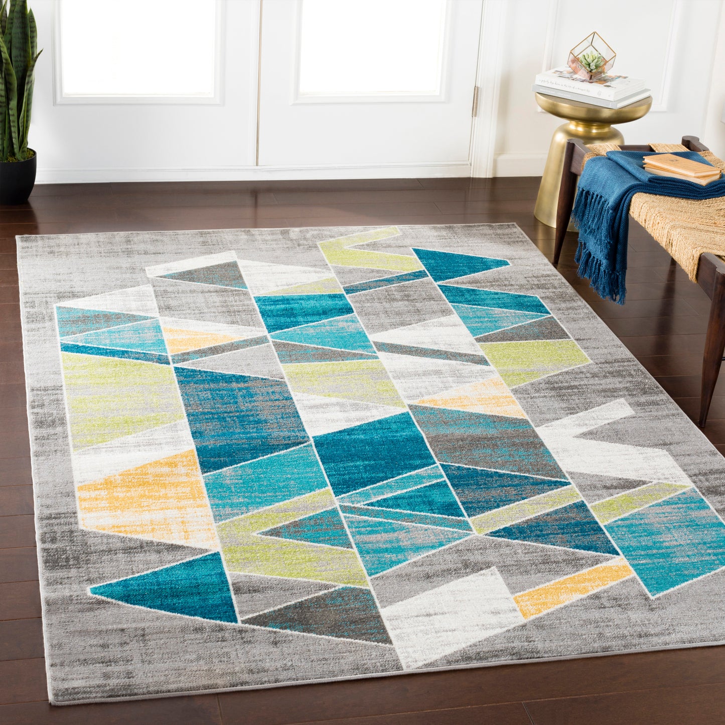 Rafetus Machine Woven Rug Livabliss Rafetus