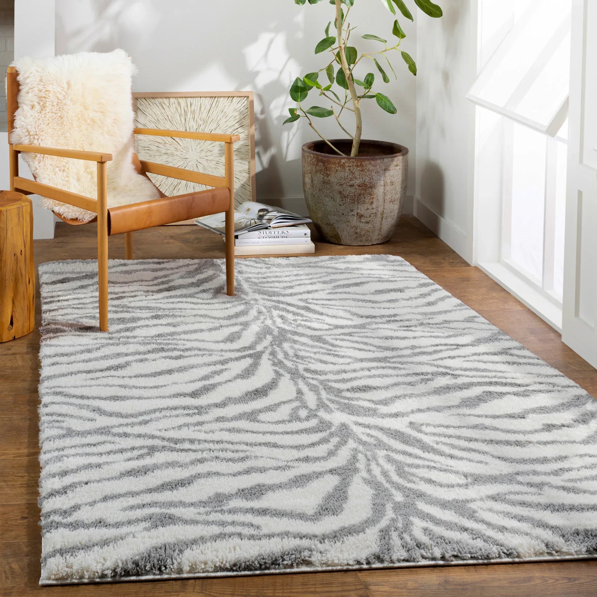 Aliyah Shag Machine Woven Rug Livabliss Aliyah Shag