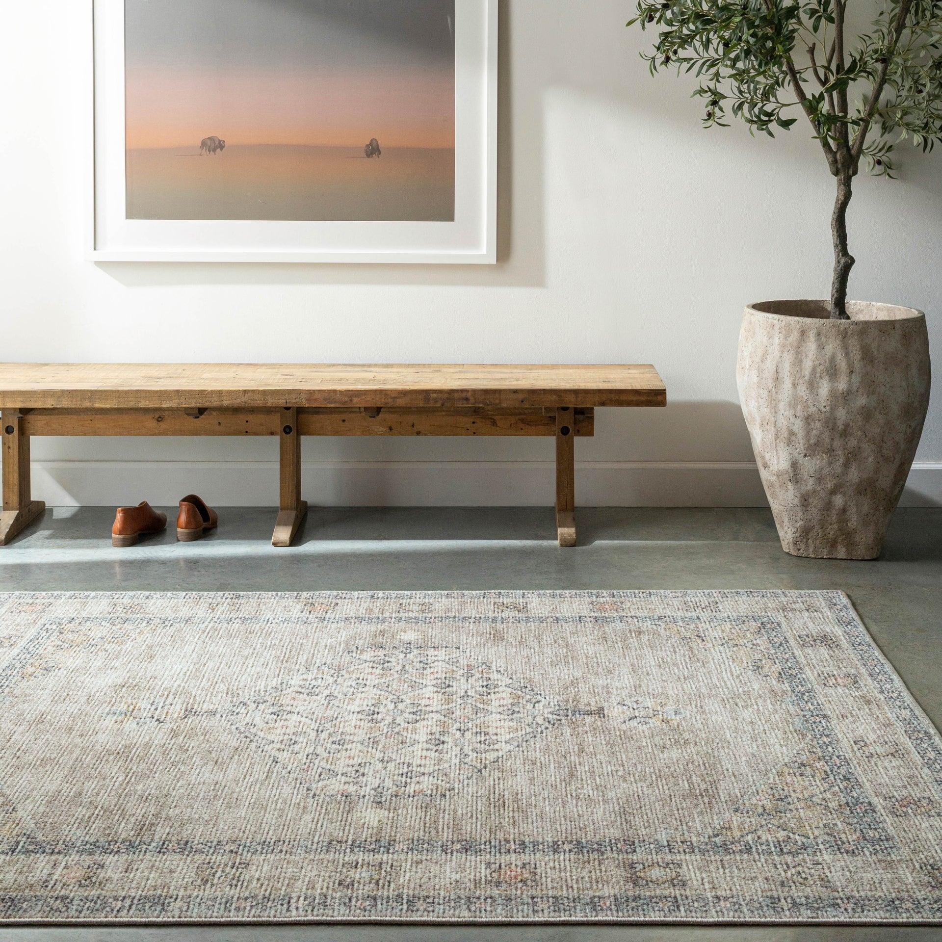 Lila Machine Woven Rug Becki Owens X Livabliss Lila