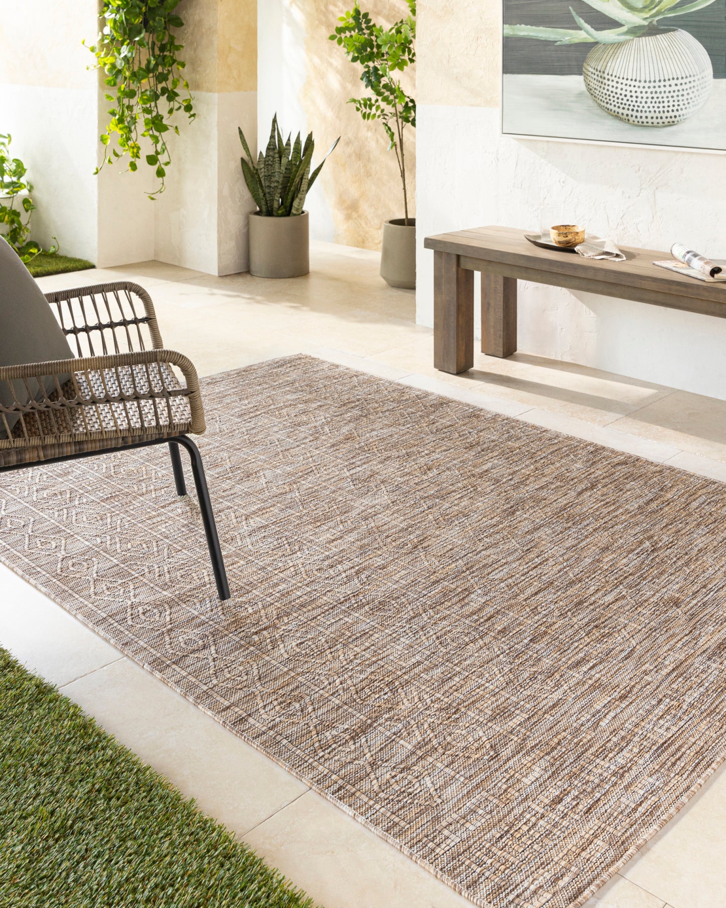 Terrace Machine Woven Rug Livabliss Terrace