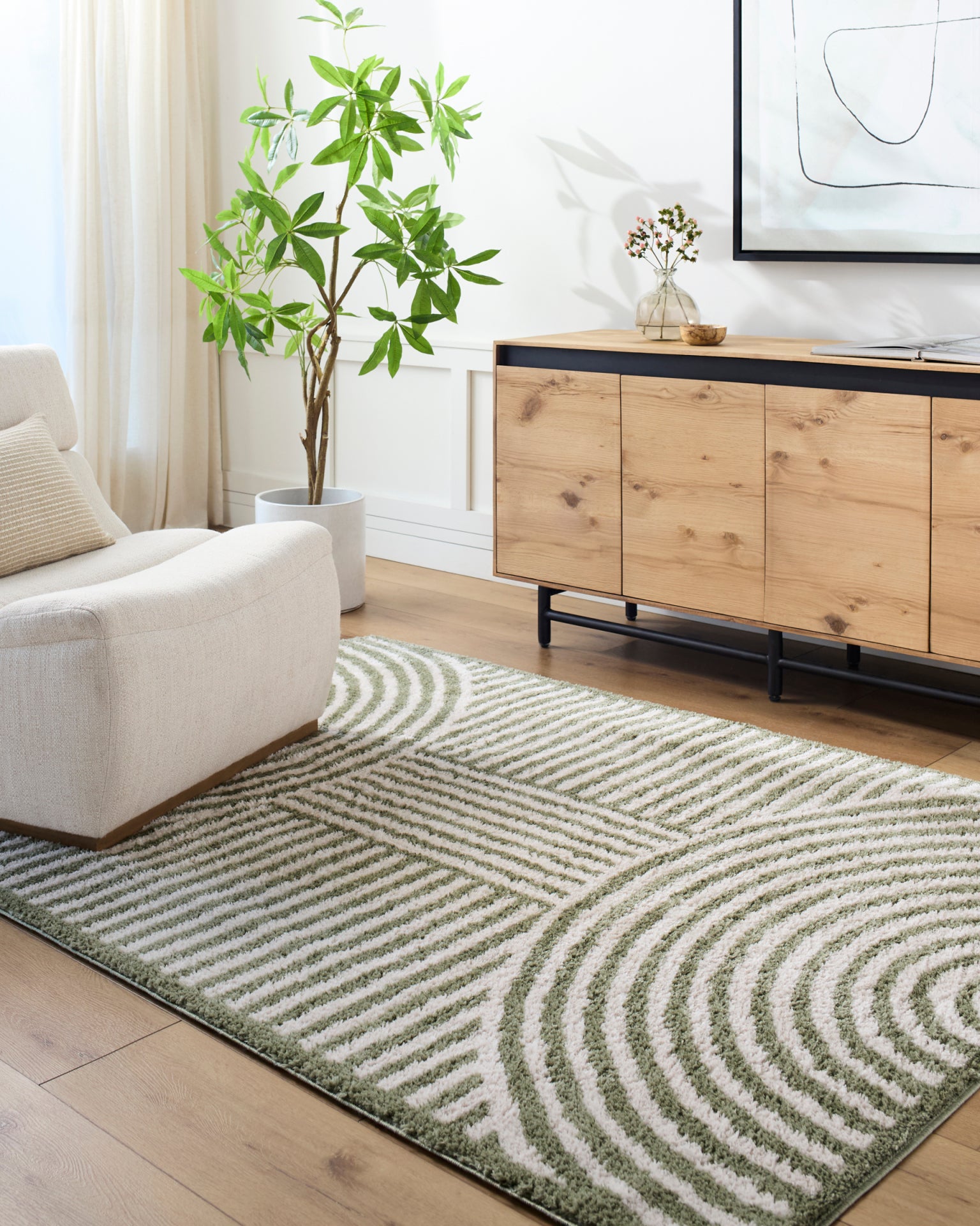 Fossay Shag Machine Woven Rug Livabliss Fossay Shag