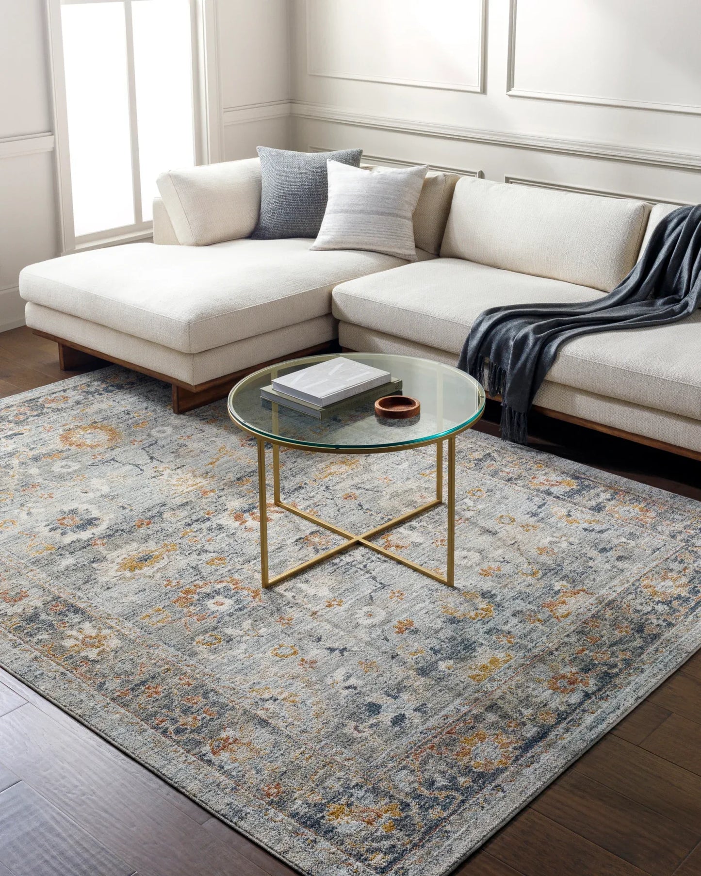 Beckham Machine Woven Rug Livabliss Beckham