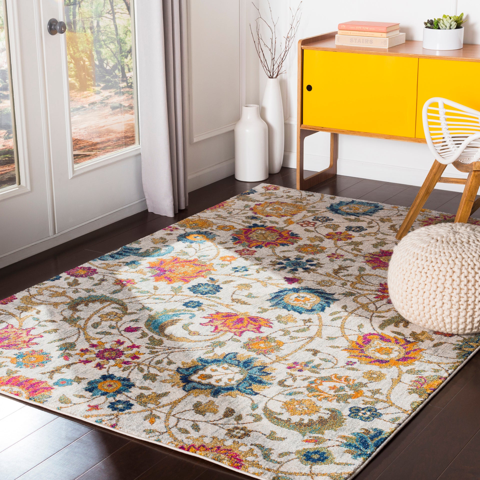 Harput Machine Woven Rug Livabliss Harput