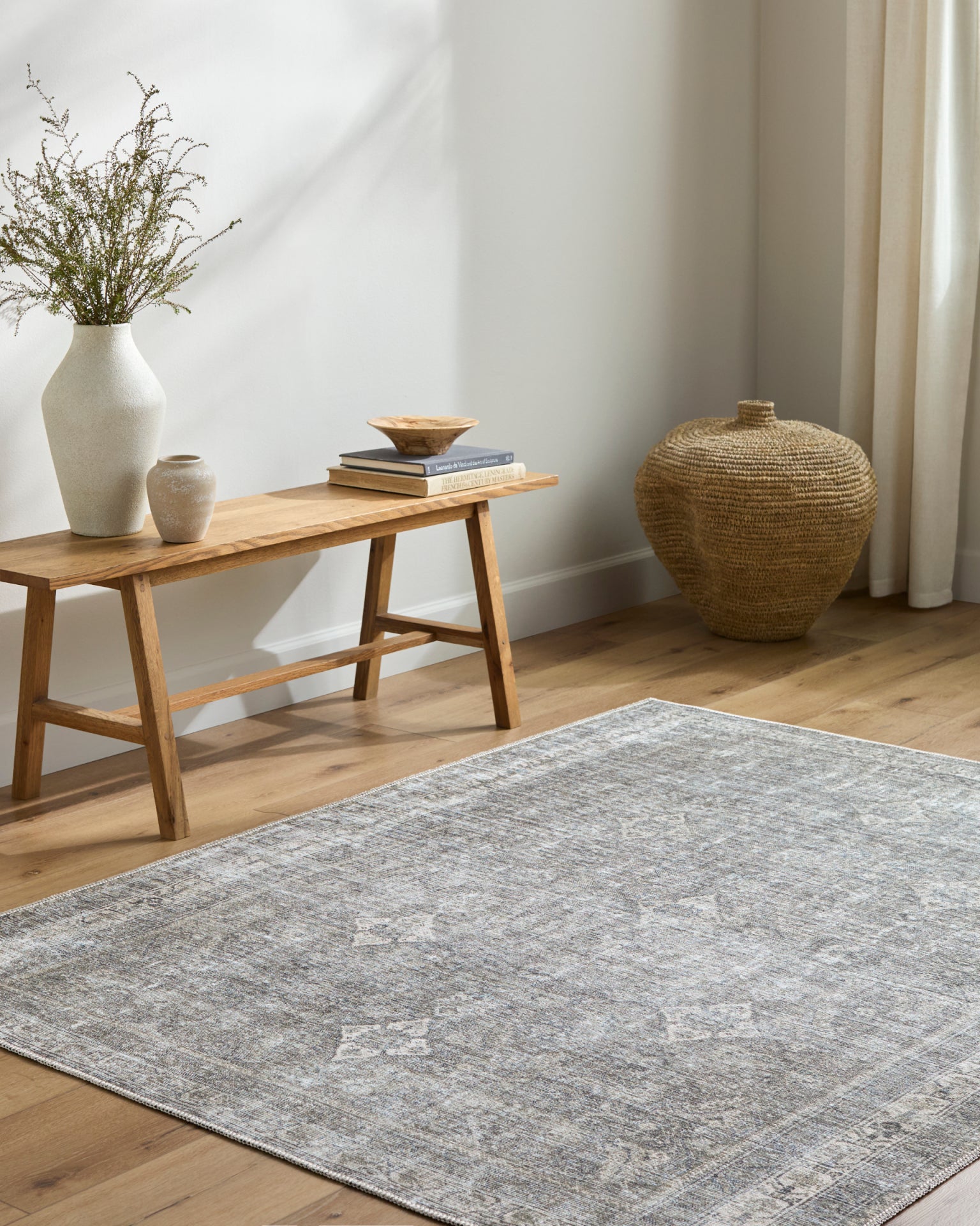 Kemer Machine Woven Rug Livabliss Kemer