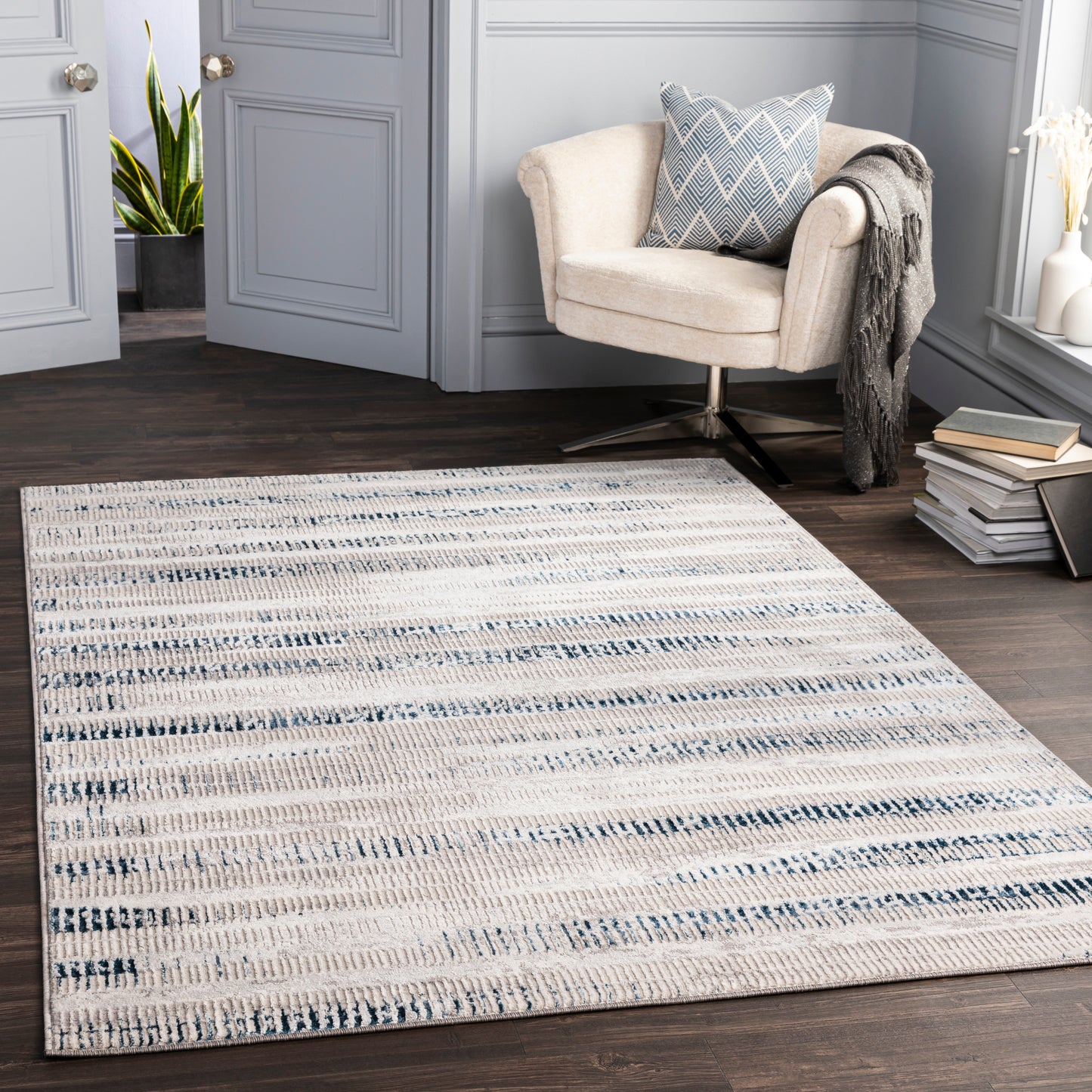 Lustro Machine Woven Rug Livabliss Lustro
