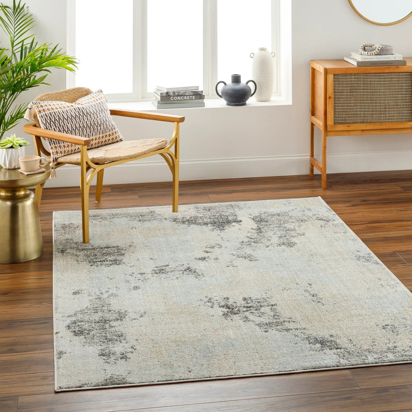 Bitlis Machine Woven Rug Livabliss Bitlis