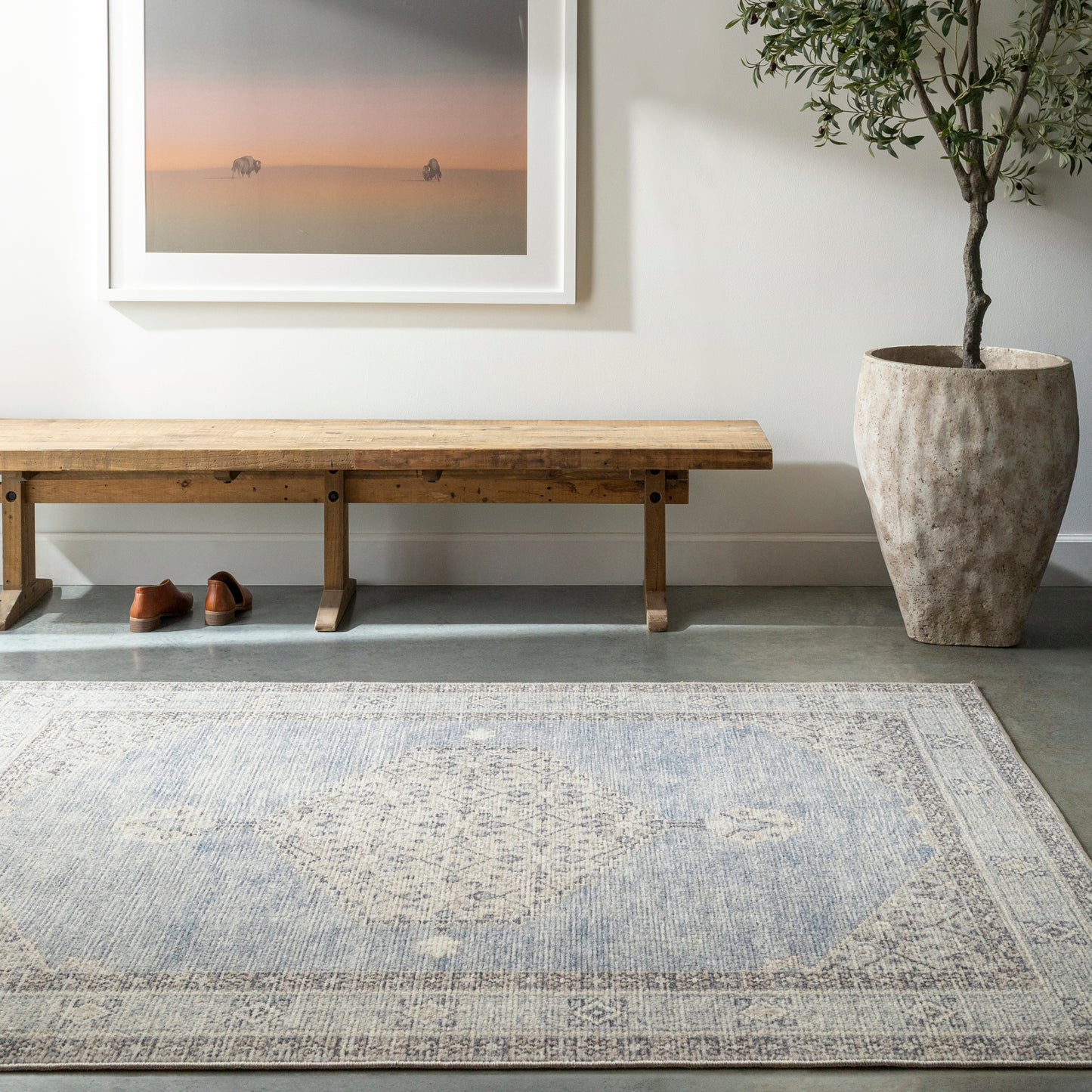 Lila Machine Woven Rug Becki Owens X Livabliss Lila