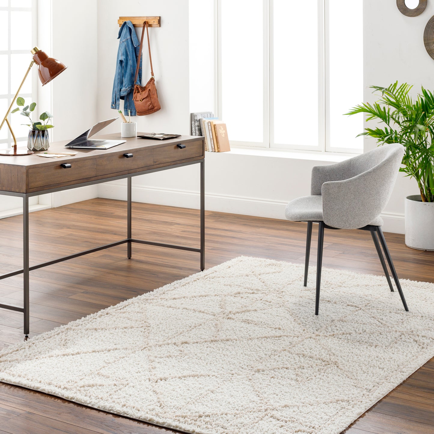 Maryland Shag Machine Woven Rug Livabliss Maryland Shag