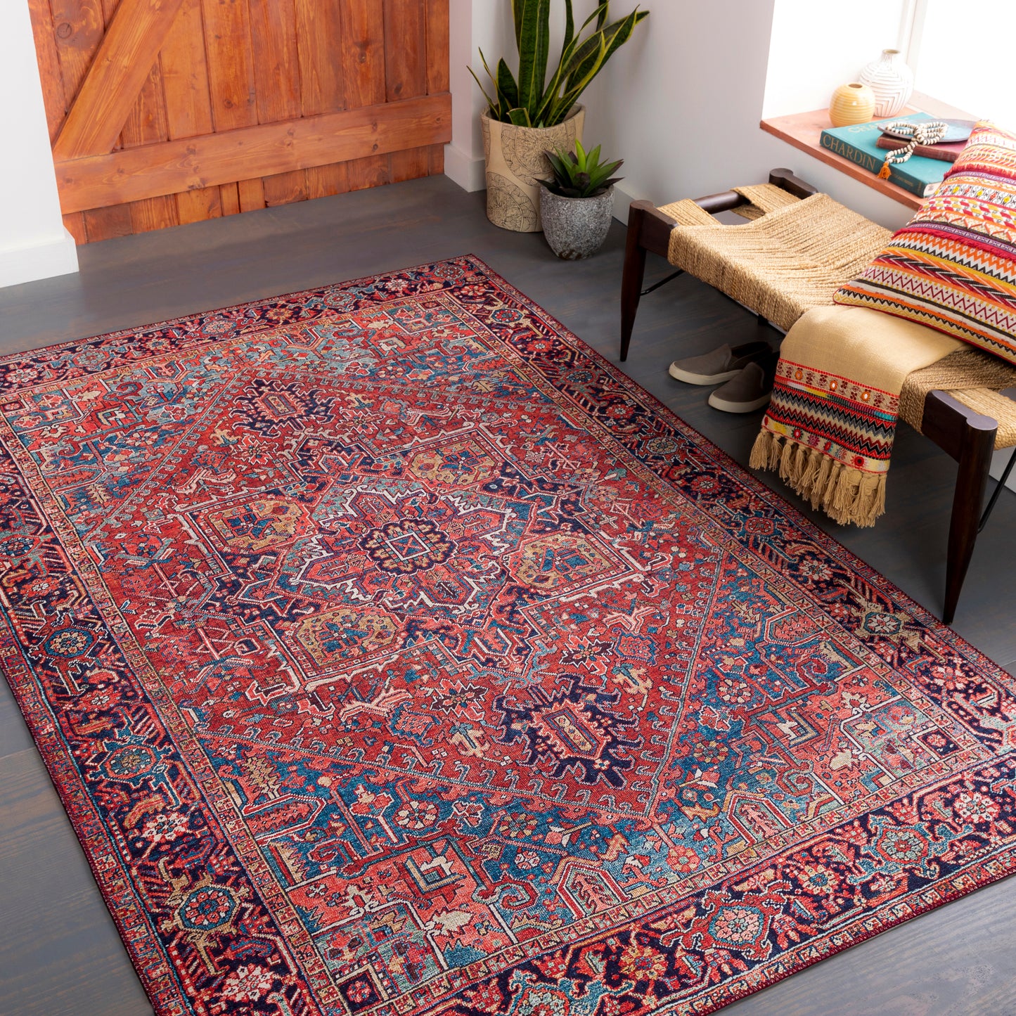 Iris Machine Woven Rug Livabliss Iris