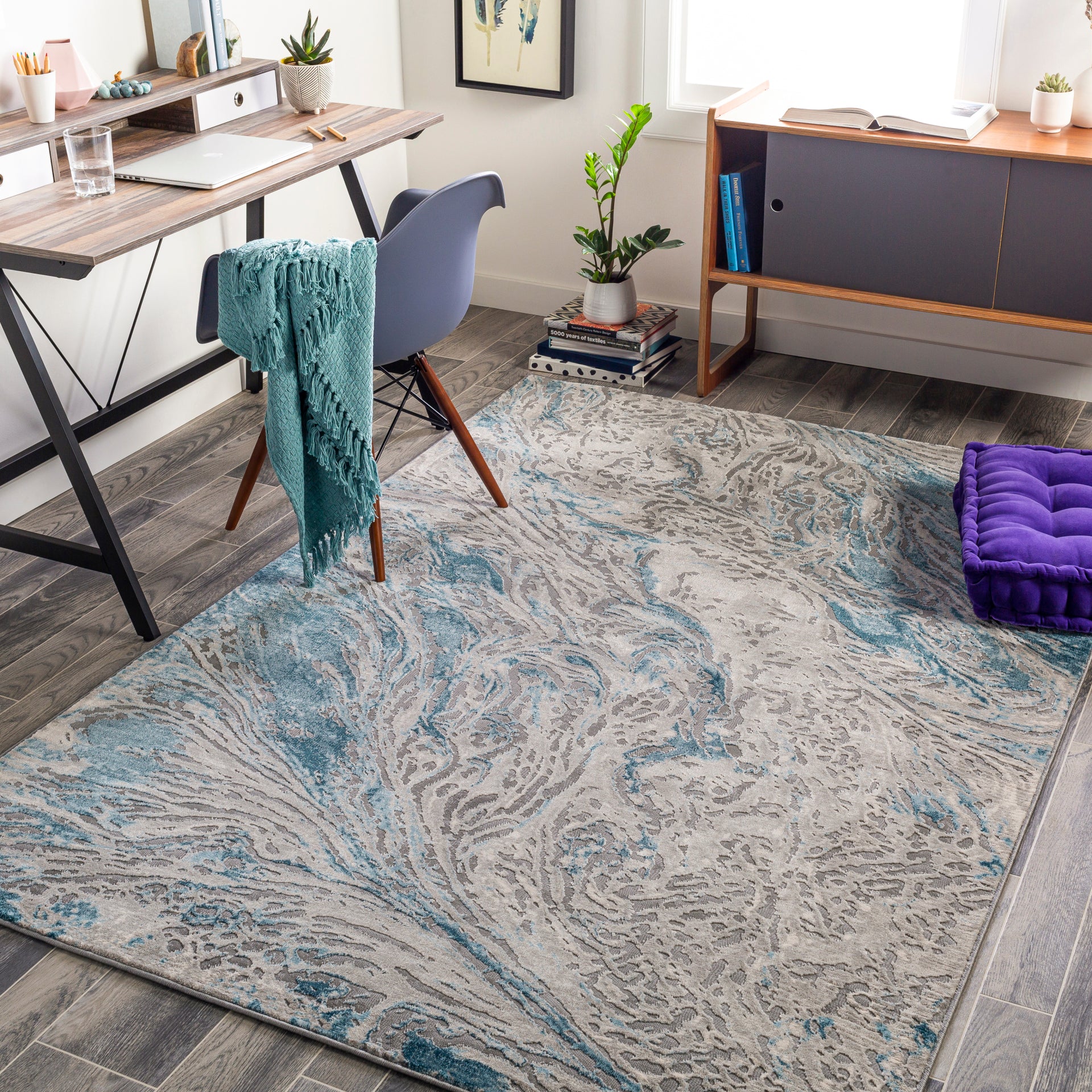 Tibetan Machine Woven Rug Livabliss Tibetan