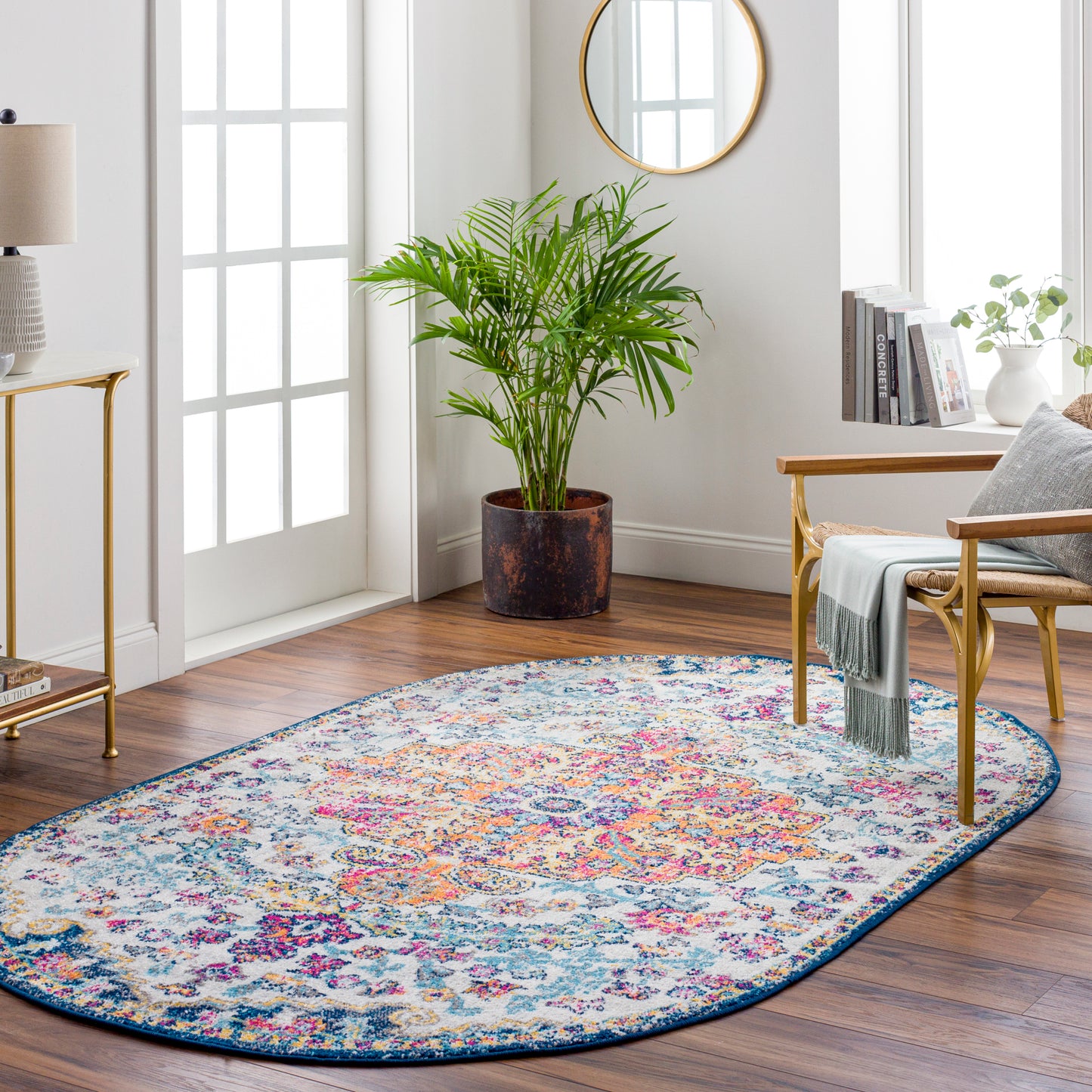 Harput Machine Woven Rug Livabliss Harput