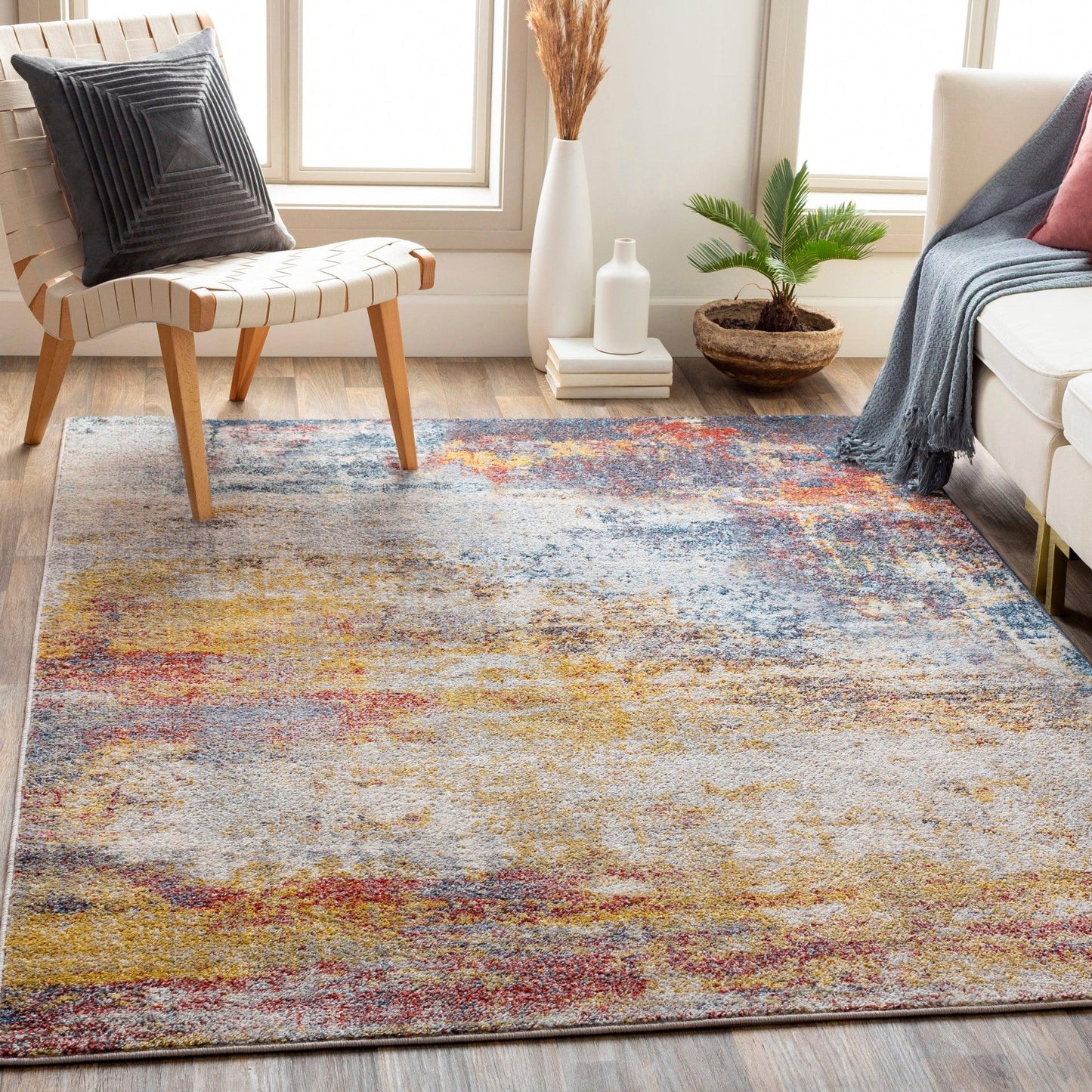 Ankara Machine Woven Rug Livabliss Ankara