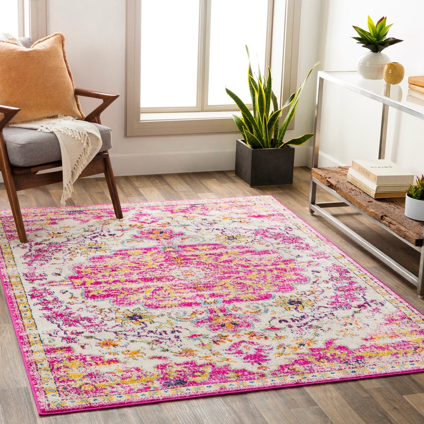 Floransa Machine Woven Rug Livabliss Floransa