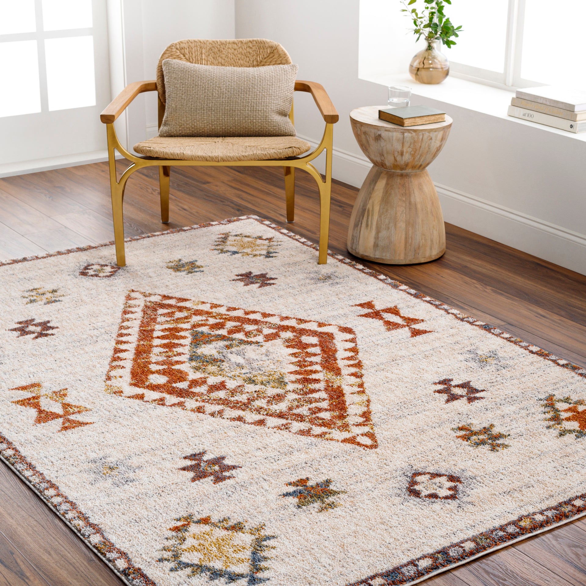 Monet Machine Woven Rug Livabliss Monet